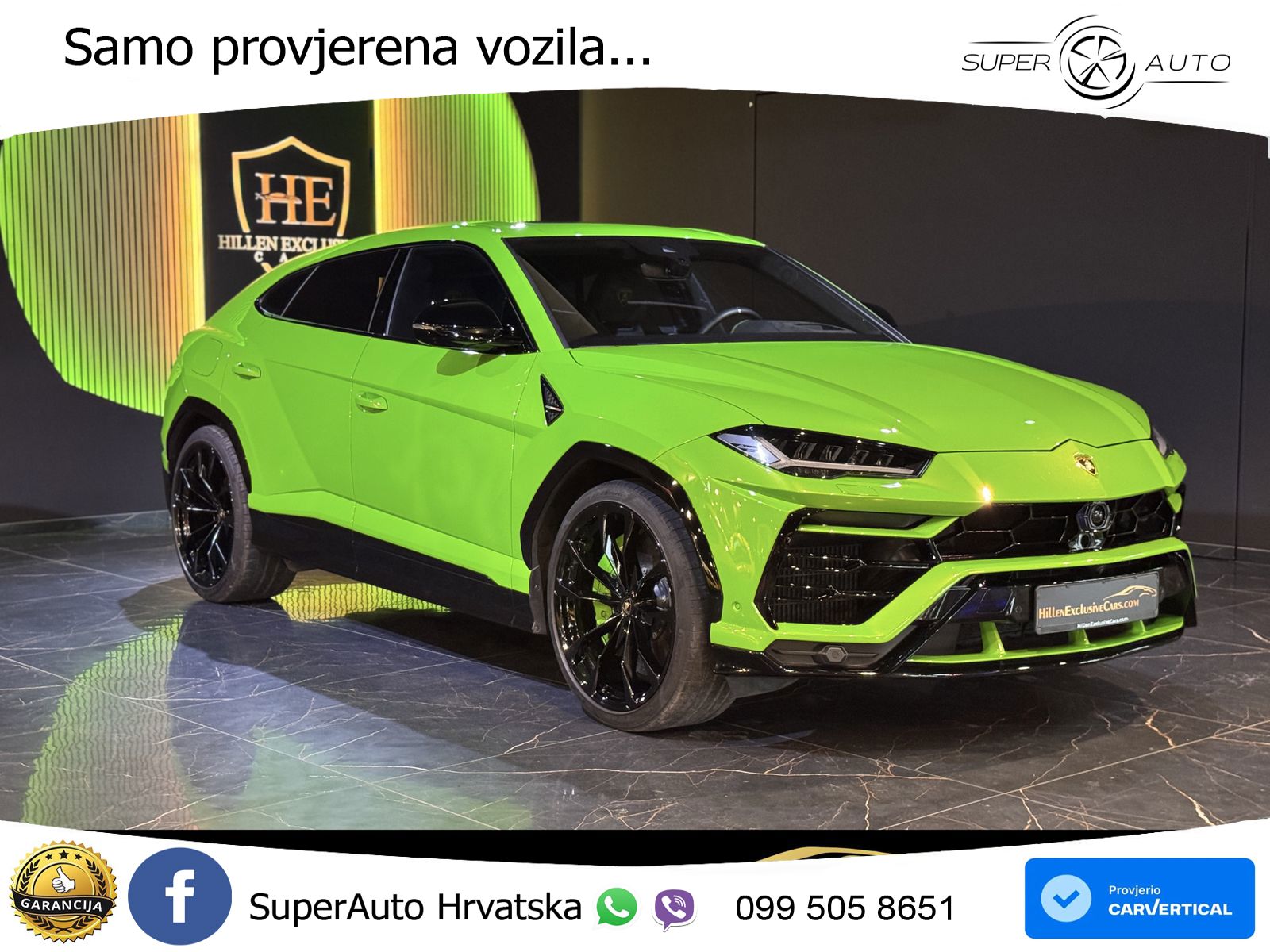 Lamborghini Urus 4.0 V8 (650 KS) 4WD Automatic LED+GR SJED+ACC