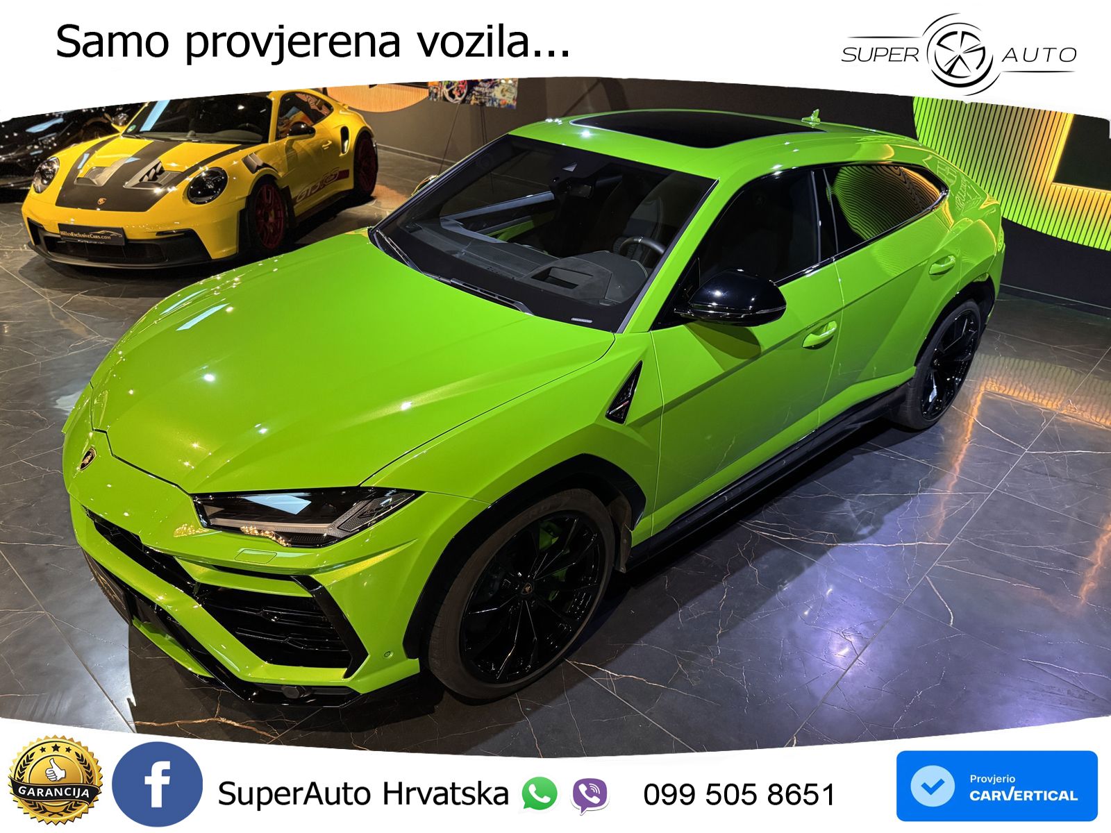 Lamborghini Urus 4.0 V8 (650 KS) 4WD Automatic LED+GR SJED+ACC