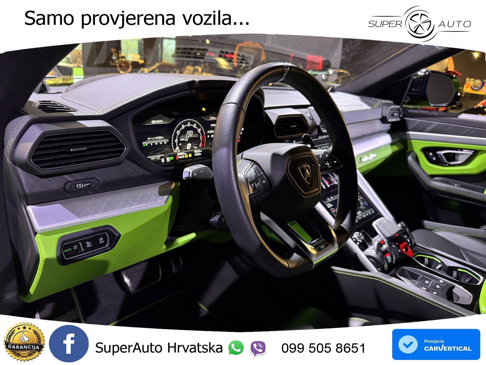 Lamborghini Urus 4.0 V8 (650 KS) 4WD Automatic LED+GR SJED+ACC