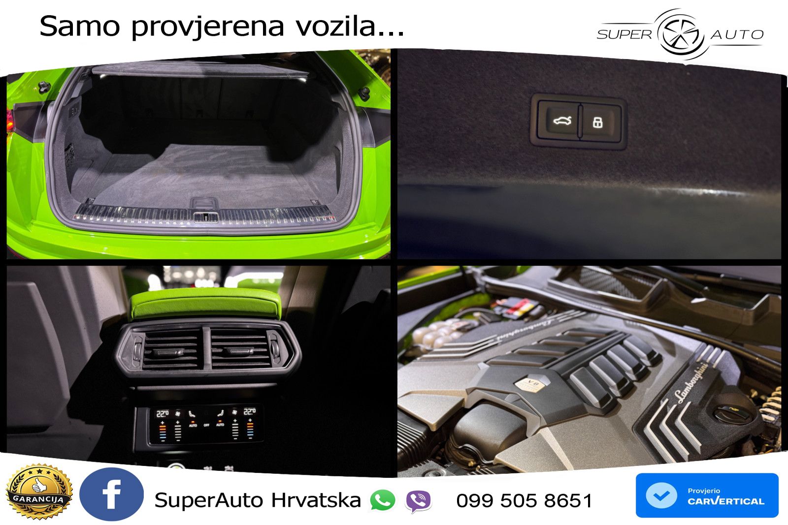 Lamborghini Urus 4.0 V8 (650 KS) 4WD Automatic LED+GR SJED+ACC