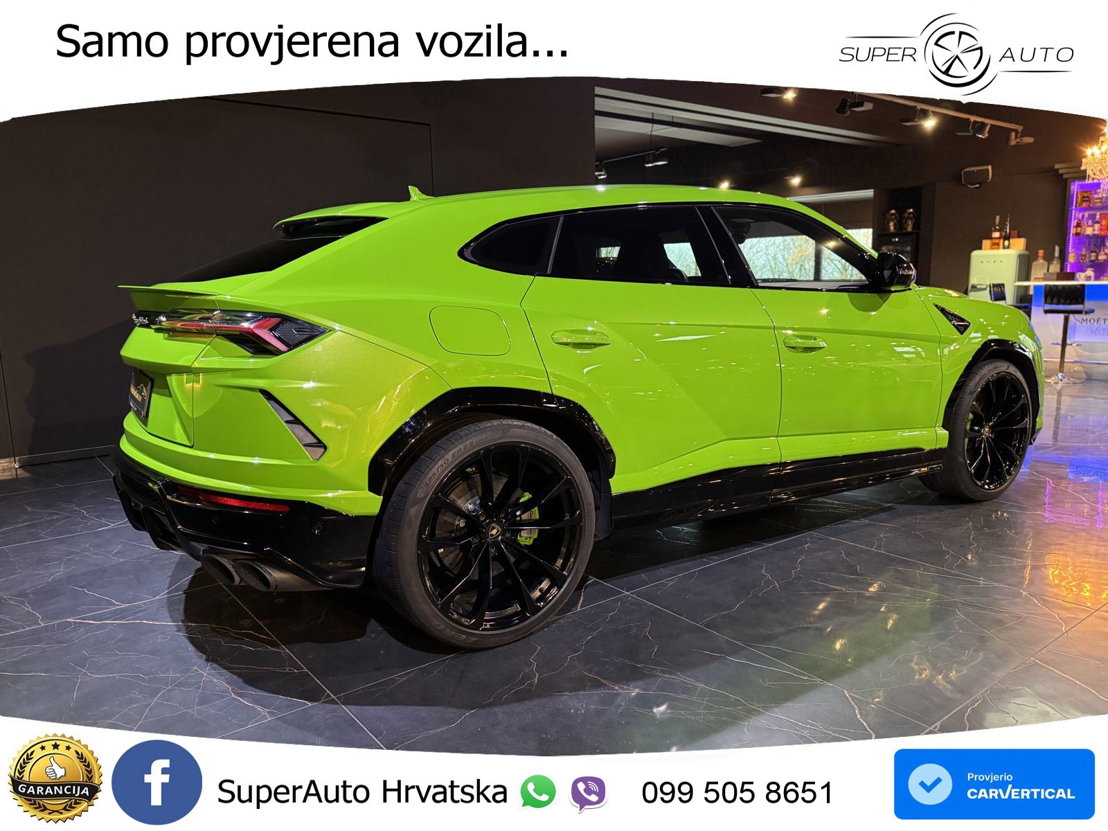 Lamborghini Urus 4.0 V8 (650 KS) 4WD Automatic LED+GR SJED+ACC