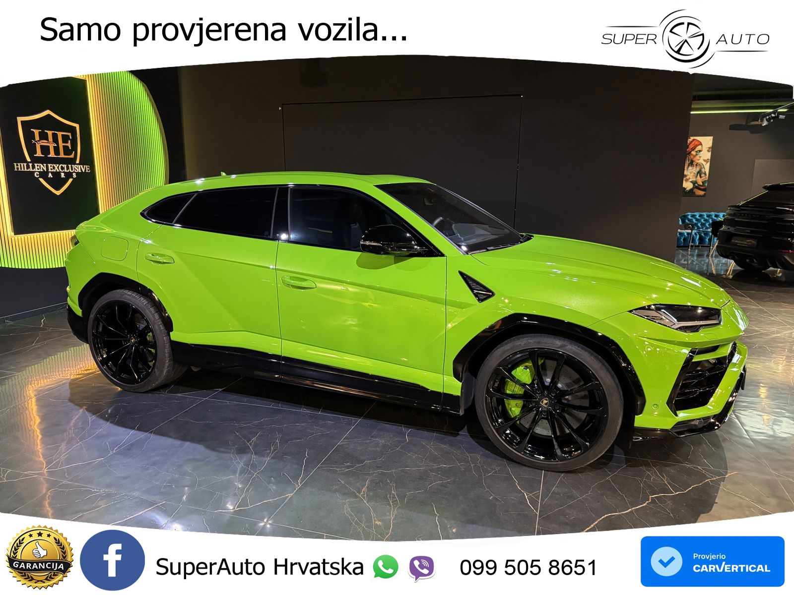 Lamborghini Urus 4.0 V8 (650 KS) 4WD Automatic LED+GR SJED+ACC