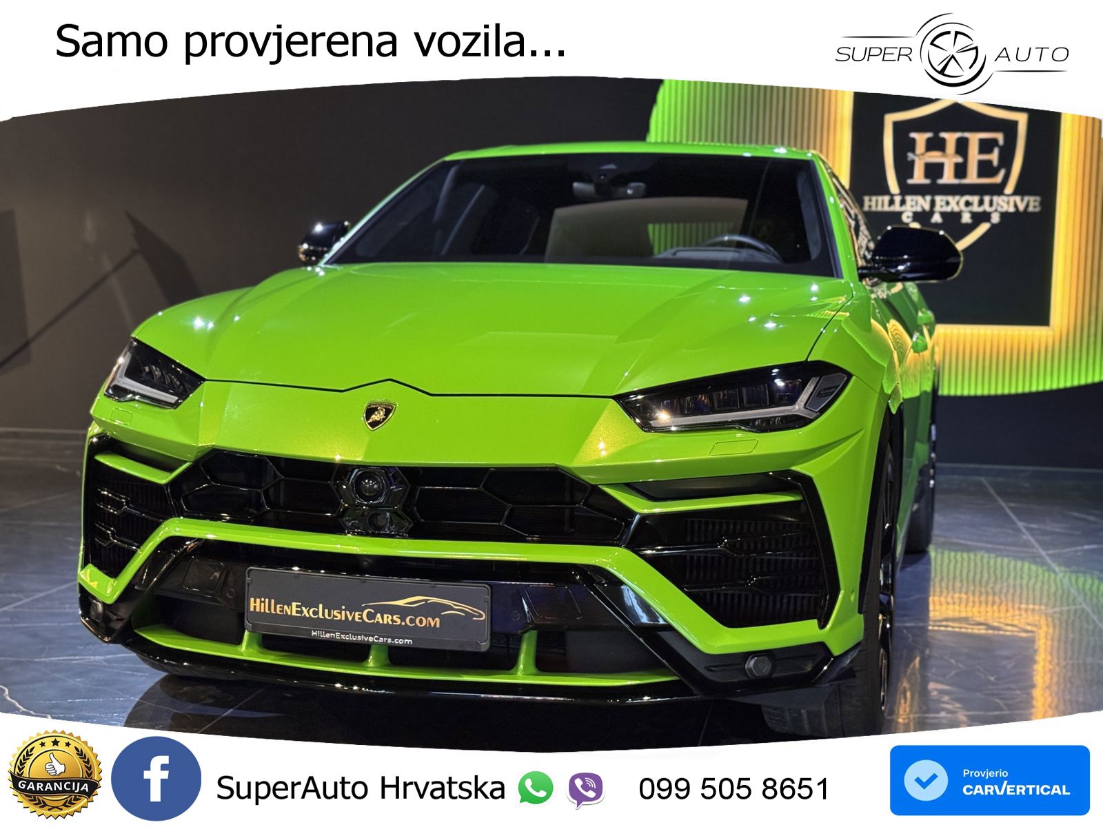 Lamborghini Urus 4.0 V8 (650 KS) 4WD Automatic LED+GR SJED+ACC