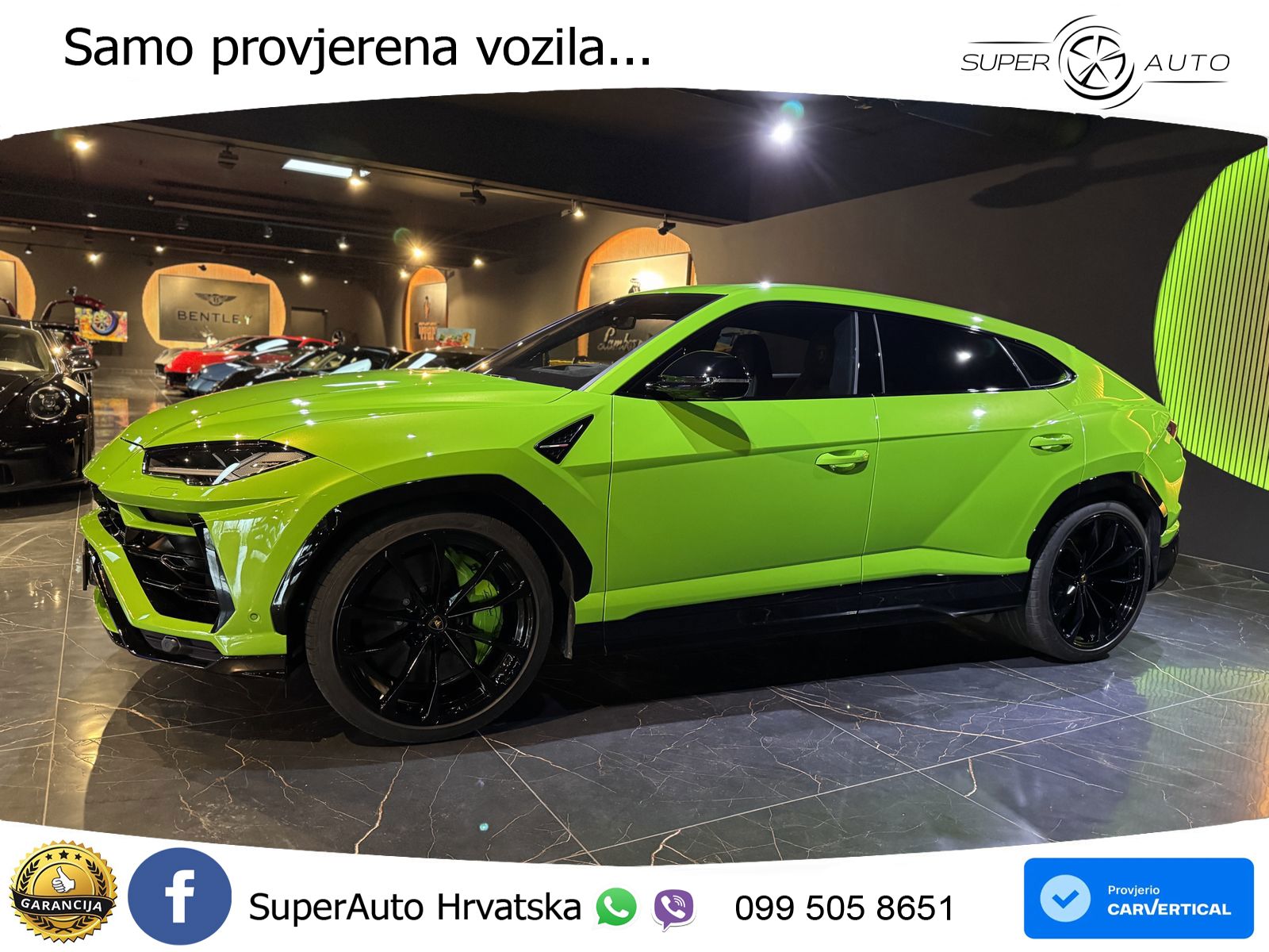 Lamborghini Urus 4.0 V8 (650 KS) 4WD Automatic LED+GR SJED+ACC