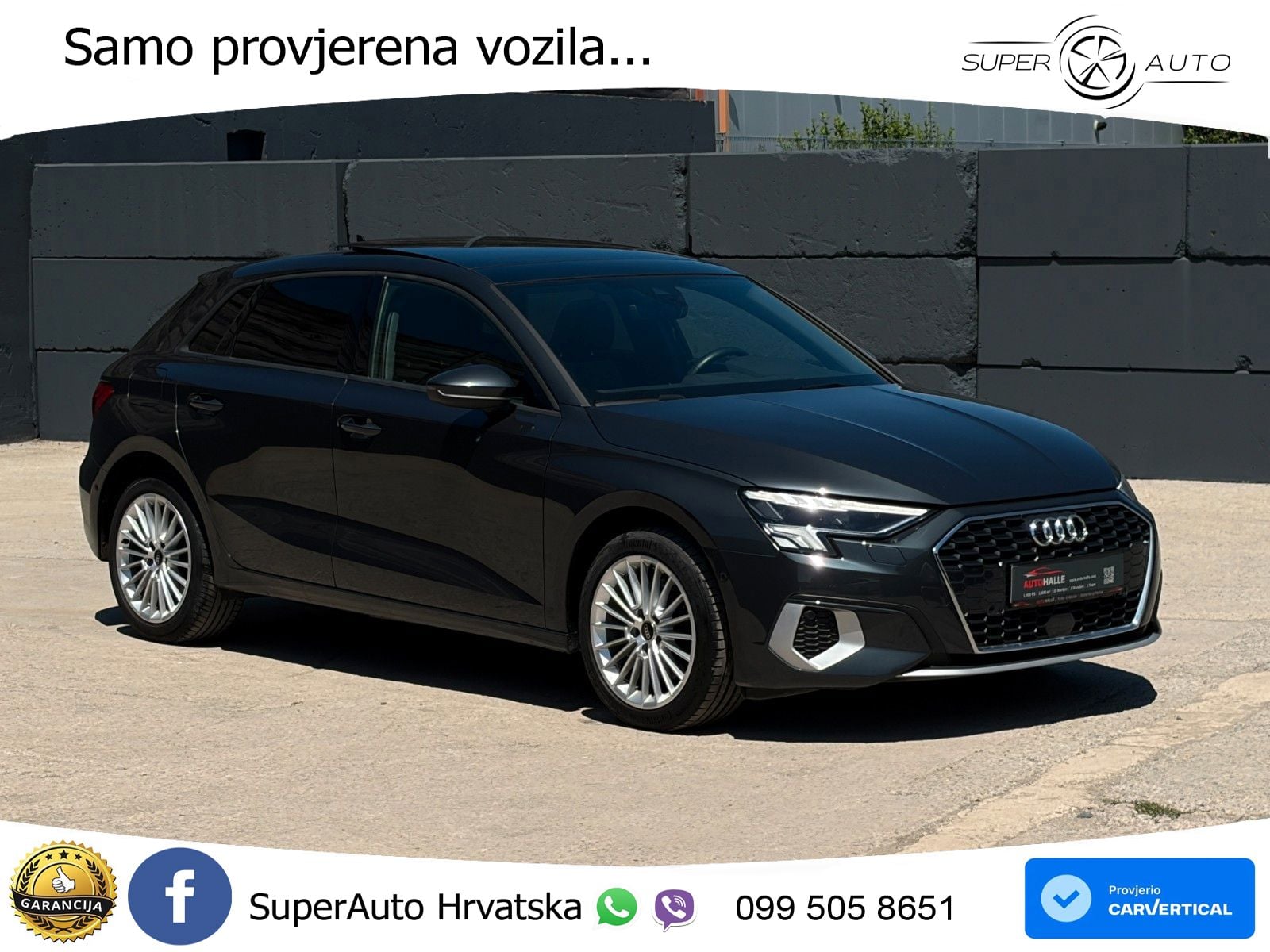 Audi A3 40 TFSIe (204 KS) S tronic LED+GR SJED+ACC