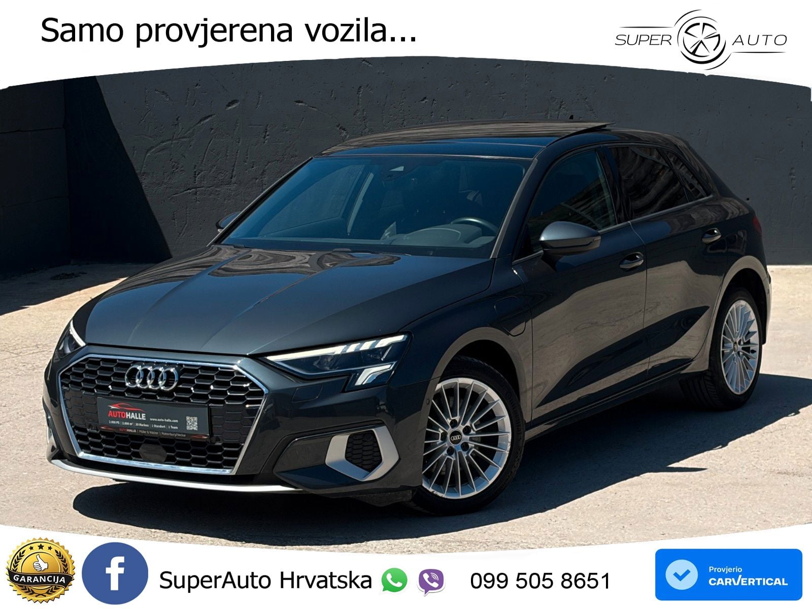 Audi A3 40 TFSIe (204 KS) S tronic LED+GR SJED+ACC