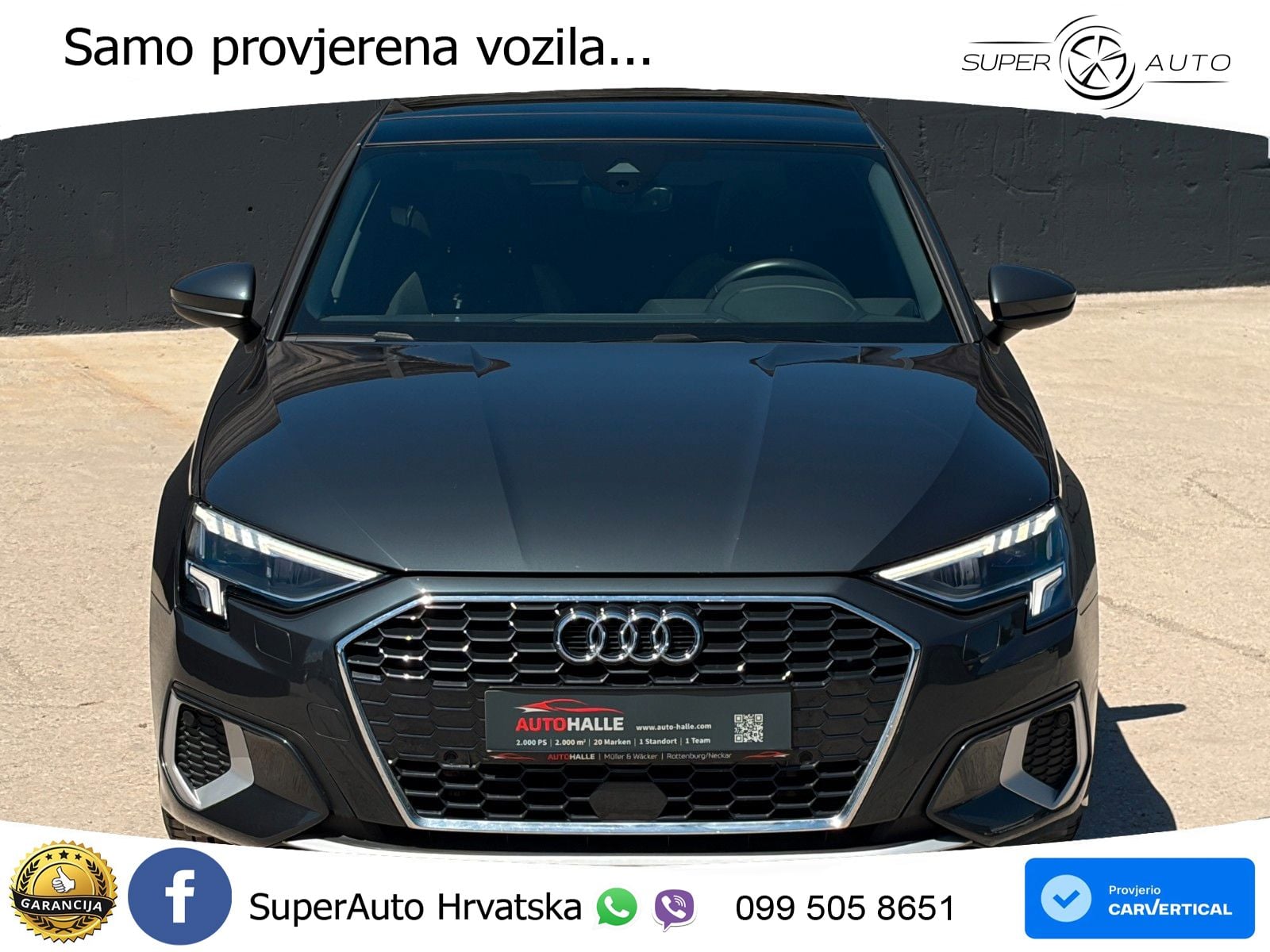 Audi A3 40 TFSIe (204 KS) S tronic LED+GR SJED+ACC