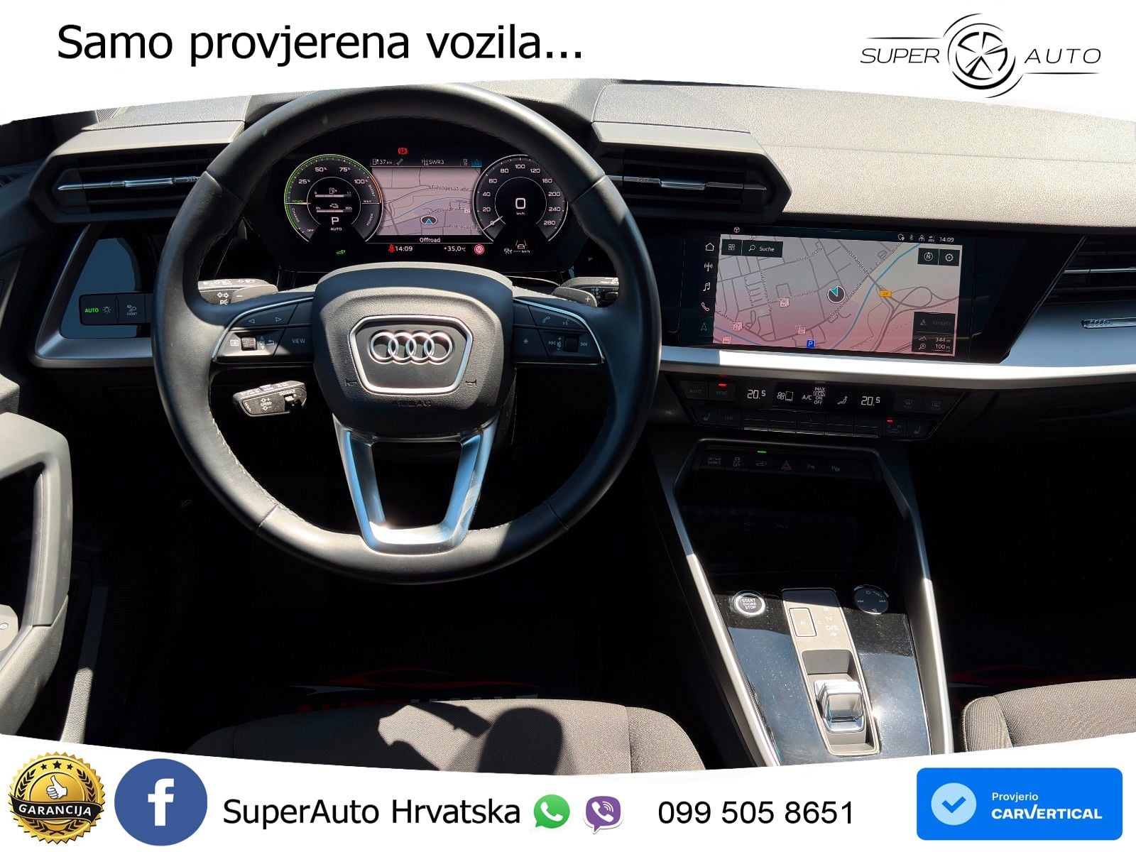 Audi A3 40 TFSIe (204 KS) S tronic LED+GR SJED+ACC