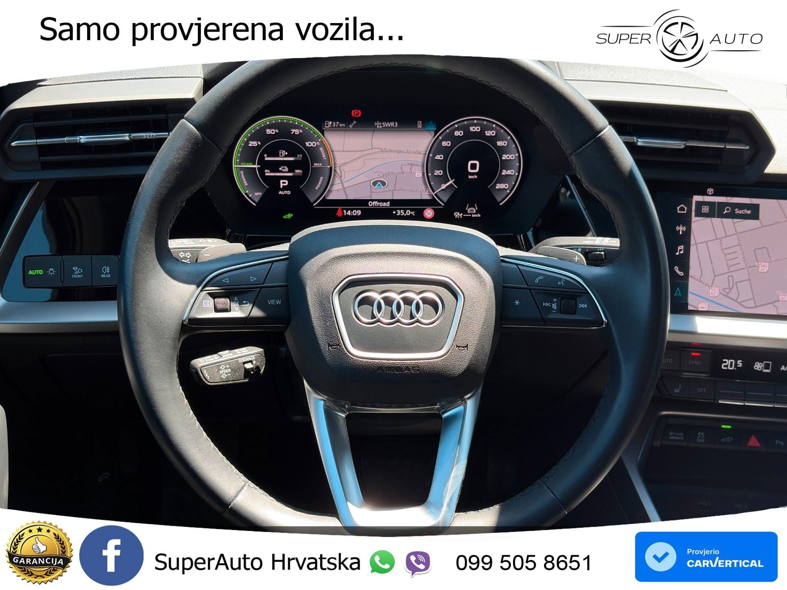 Audi A3 40 TFSIe (204 KS) S tronic LED+GR SJED+ACC
