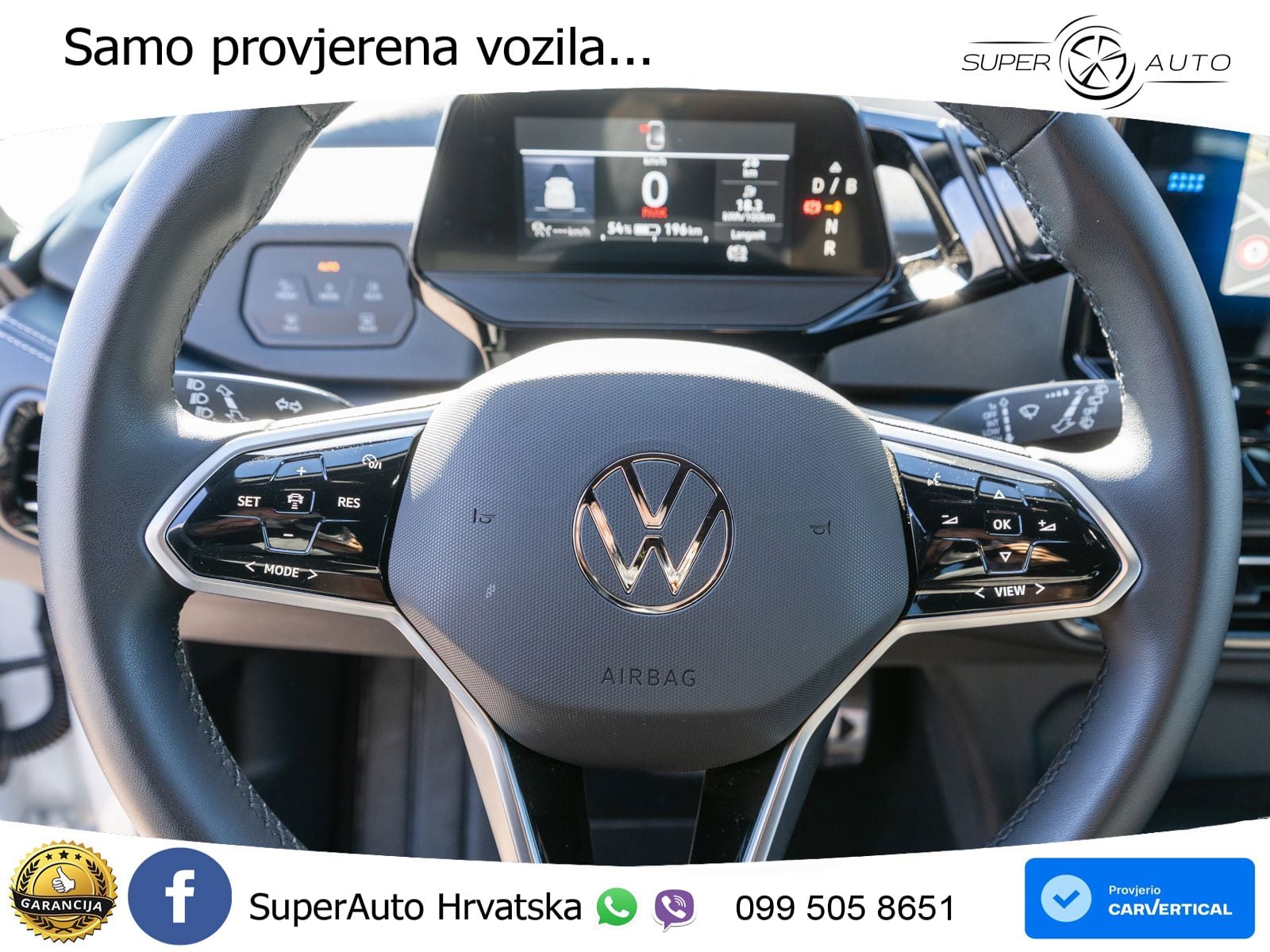 Volkswagen ID.3 Pro 62 kWh (204 KS) LED+GR SJED+ACC