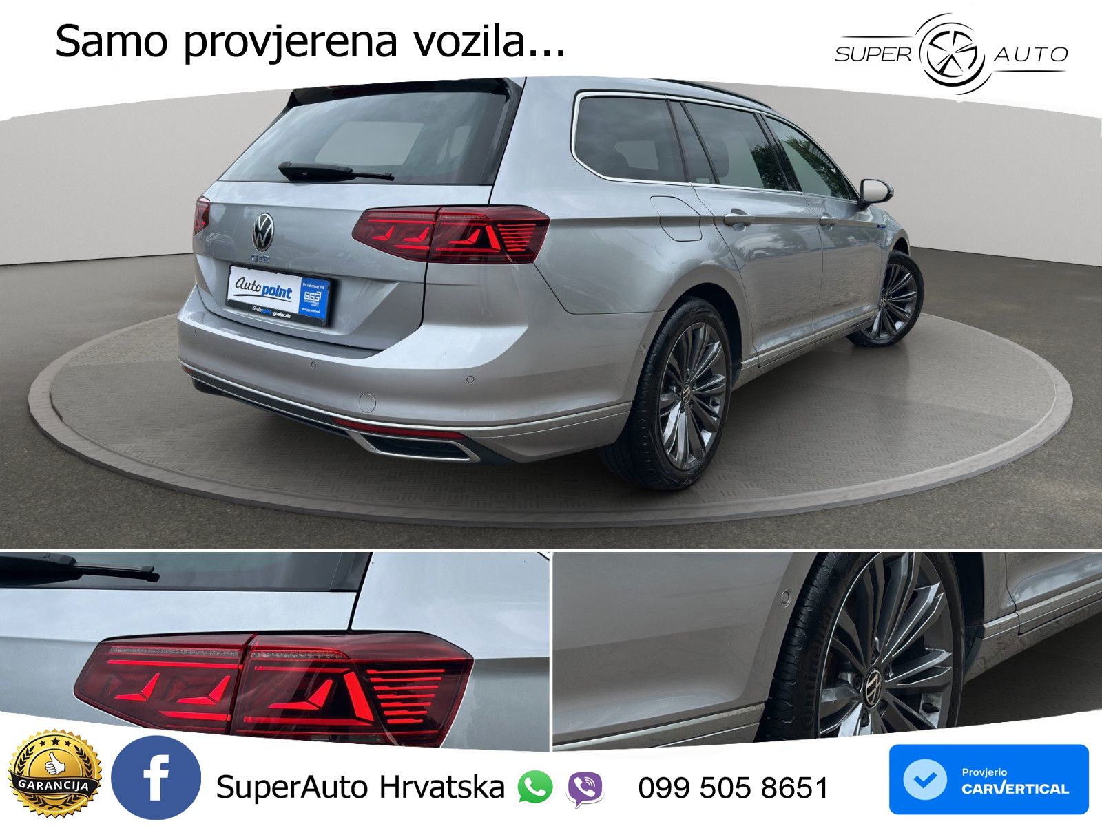 Volkswagen Passat Variant GTE 1.4 TSI (218 KS) DSG LED+GR SJED+ACC