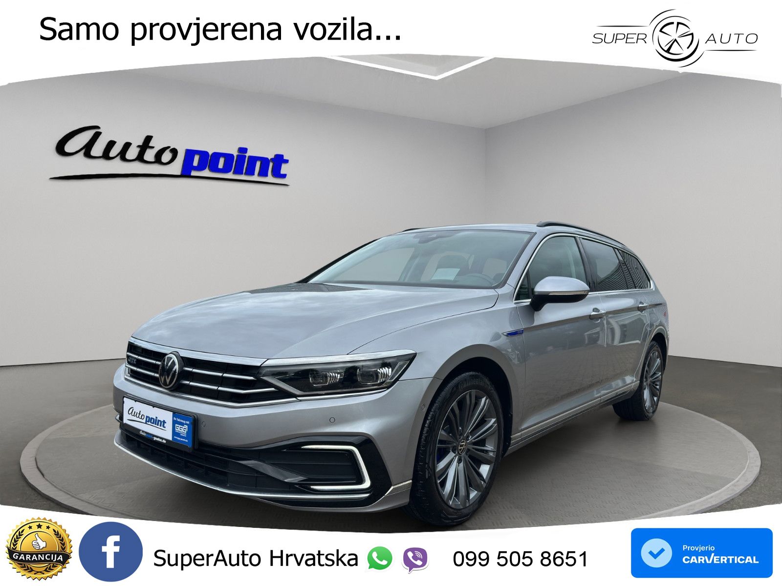 Volkswagen Passat Variant GTE 1.4 TSI (218 KS) DSG LED+GR SJED+ACC