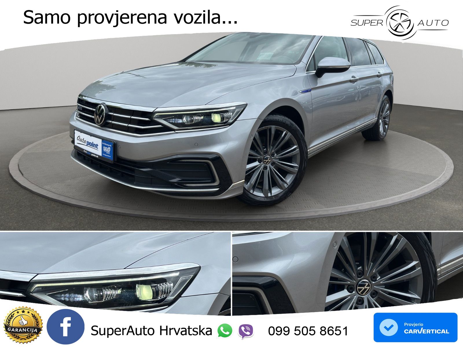 Volkswagen Passat Variant GTE 1.4 TSI (218 KS) DSG LED+GR SJED+ACC