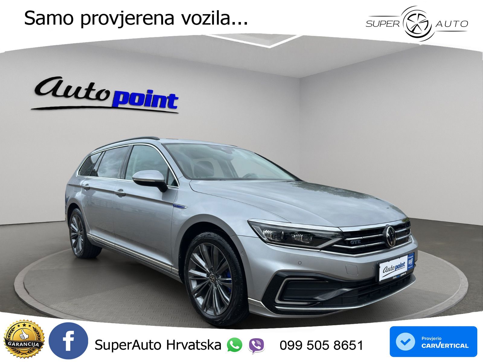 Volkswagen Passat Variant GTE 1.4 TSI (218 KS) DSG LED+GR SJED+ACC
