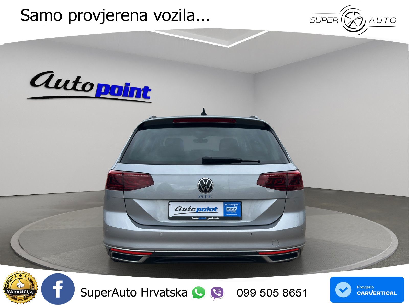 Volkswagen Passat Variant GTE 1.4 TSI (218 KS) DSG LED+GR SJED+ACC