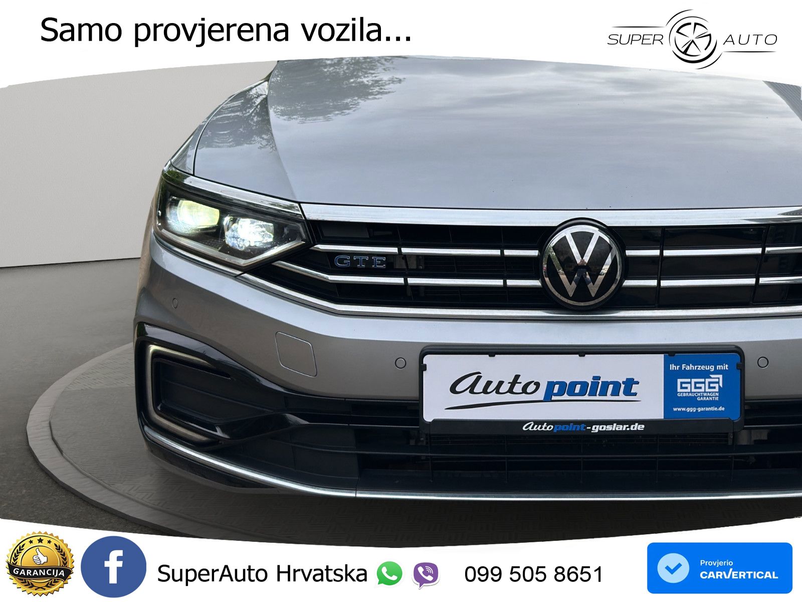 Volkswagen Passat Variant GTE 1.4 TSI (218 KS) DSG LED+GR SJED+ACC