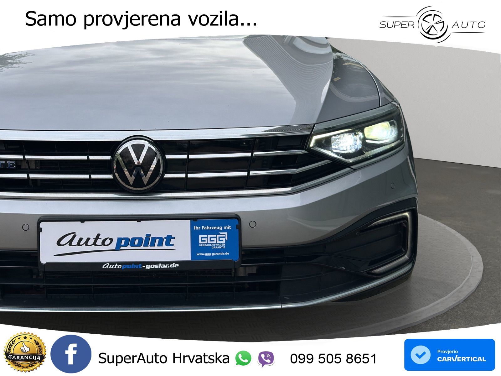 Volkswagen Passat Variant GTE 1.4 TSI (218 KS) DSG LED+GR SJED+ACC
