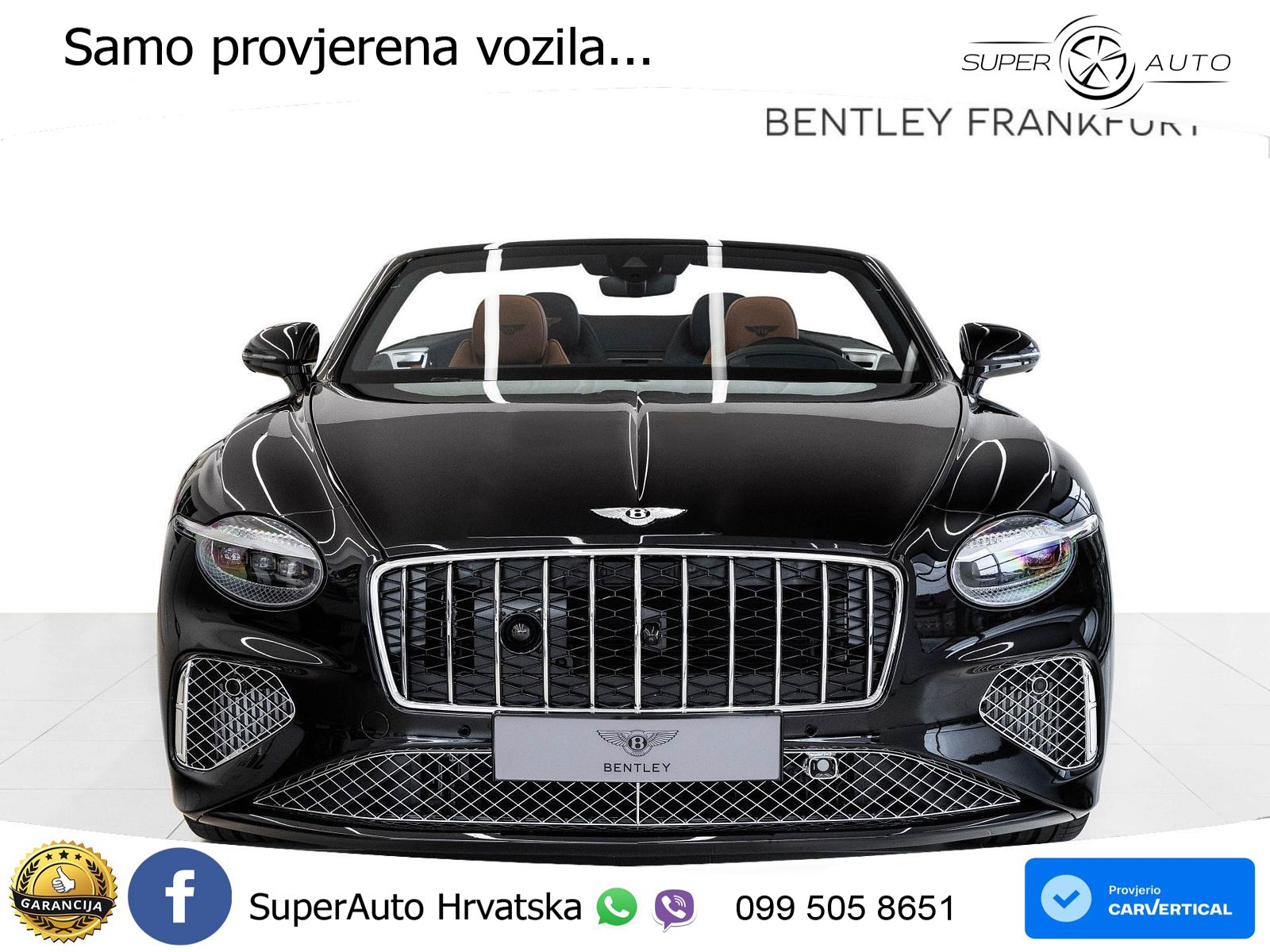 Bentley Continental GTC IV 4.0 V8 TFSi (680 KS) AWD DCT ZRAČNI+ACC+GR SJED+360