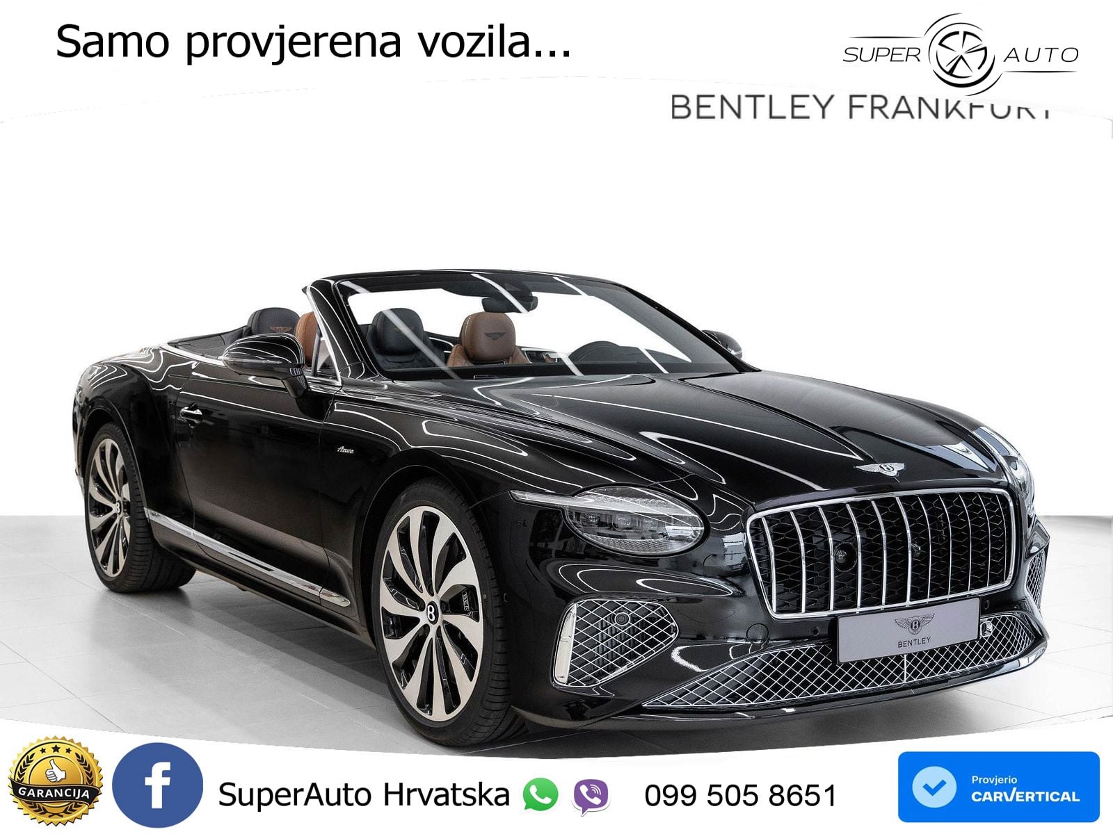 Bentley Continental GTC IV 4.0 V8 TFSi (680 KS) AWD DCT ZRAČNI+ACC+GR SJED+360