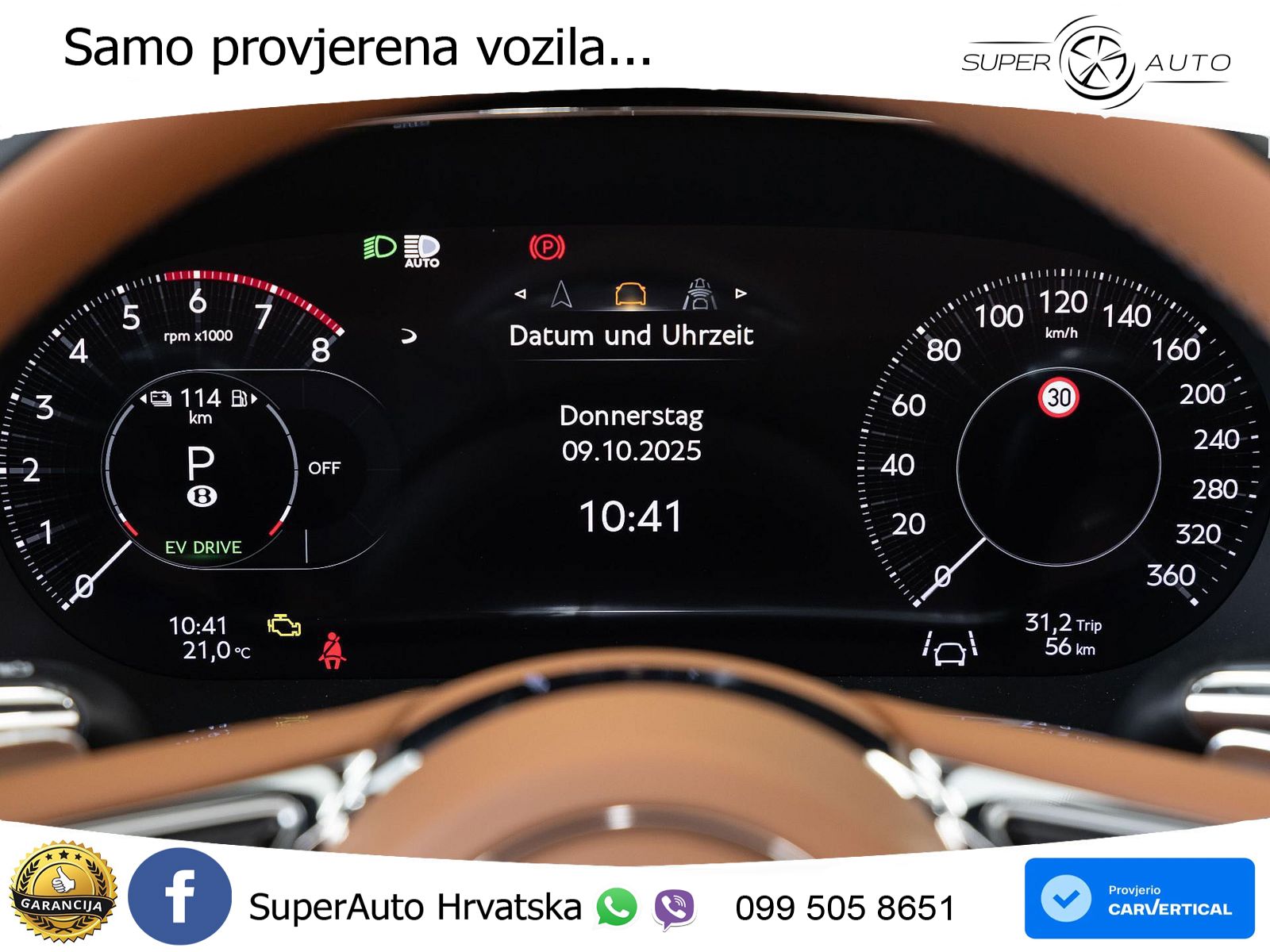 Bentley Continental GTC IV 4.0 V8 TFSi (680 KS) AWD DCT ZRAČNI+ACC+GR SJED+360