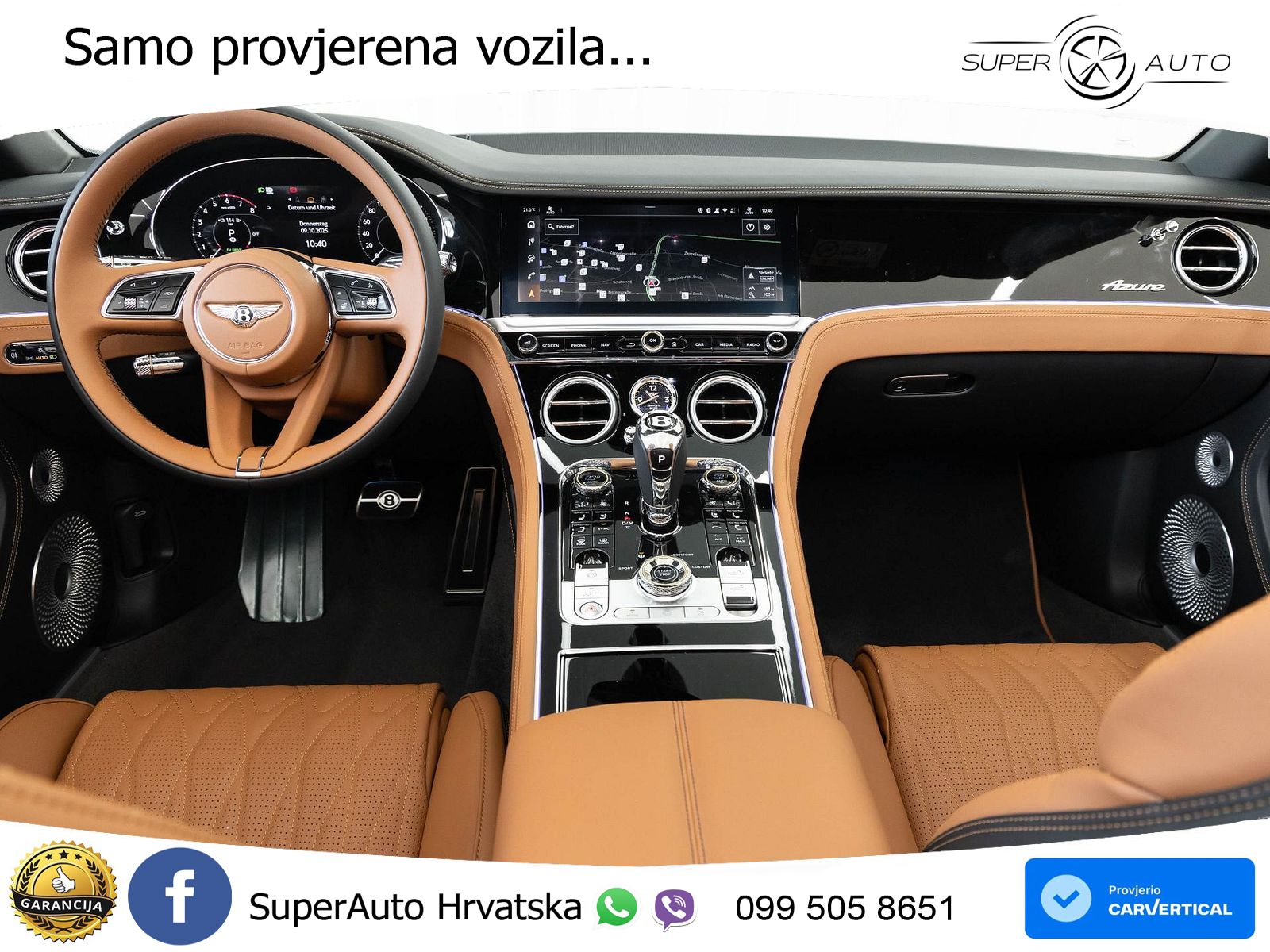 Bentley Continental GTC IV 4.0 V8 TFSi (680 KS) AWD DCT ZRAČNI+ACC+GR SJED+360