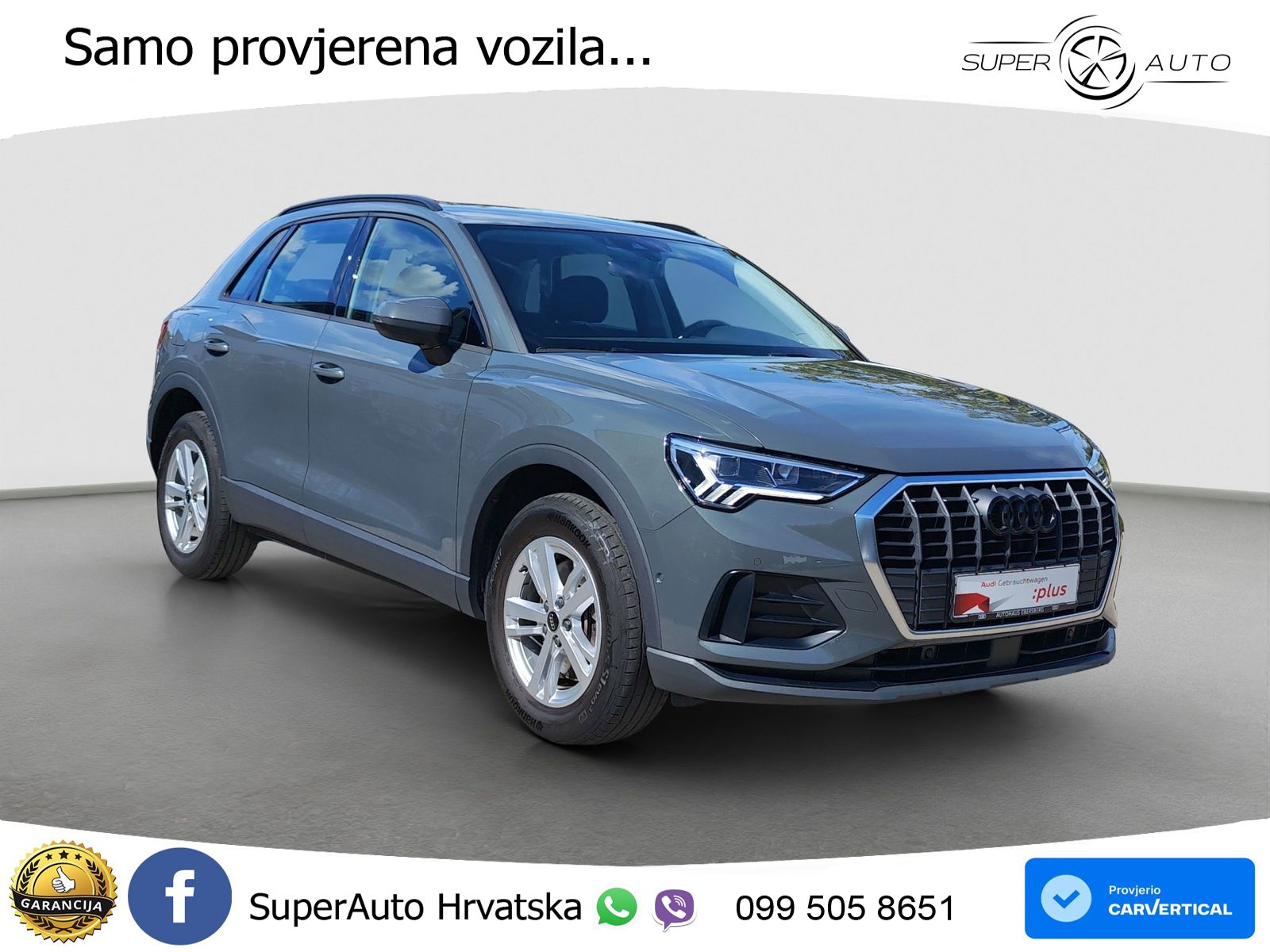 Audi Q3 45 TFSIe (245 KS) S tronic LED+GR SJED+ACC