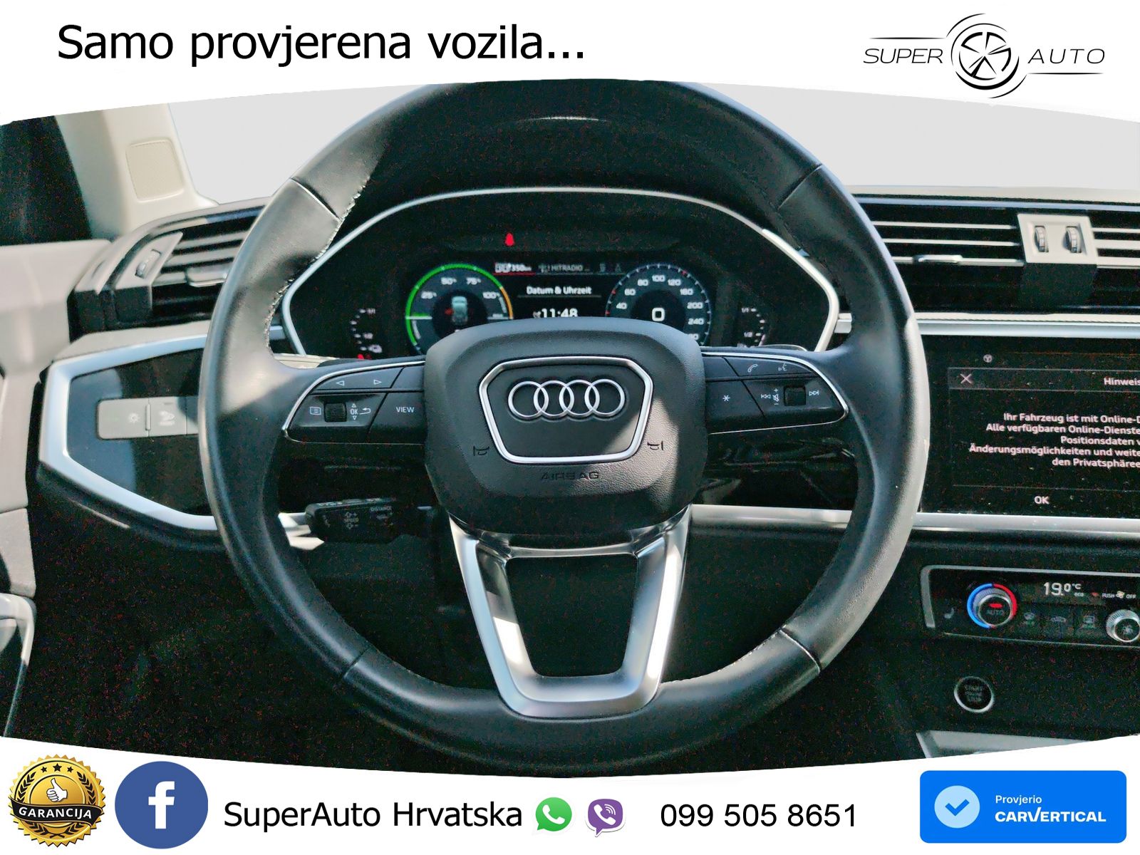 Audi Q3 45 TFSIe (245 KS) S tronic LED+GR SJED+ACC