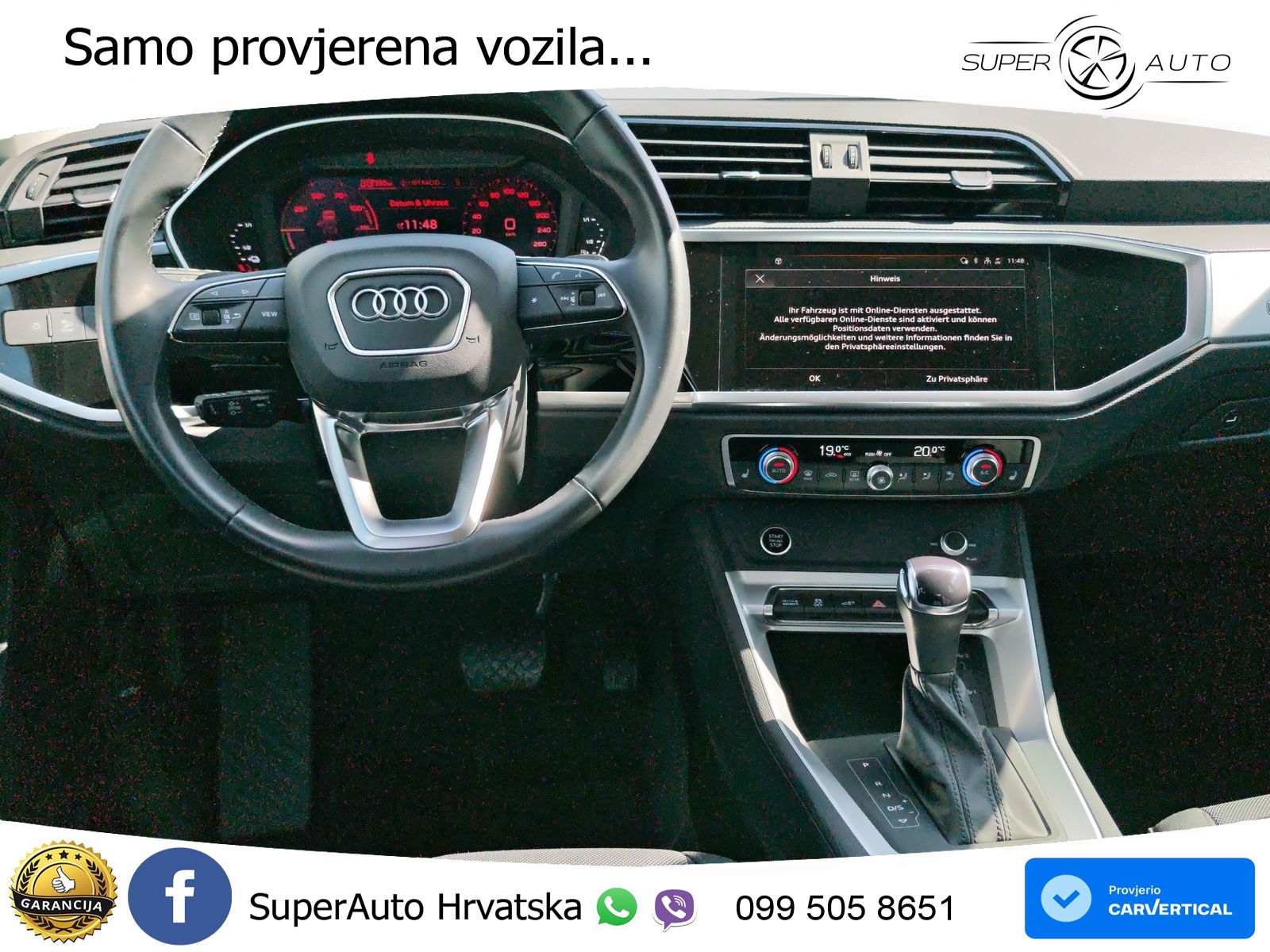 Audi Q3 45 TFSIe (245 KS) S tronic LED+GR SJED+ACC