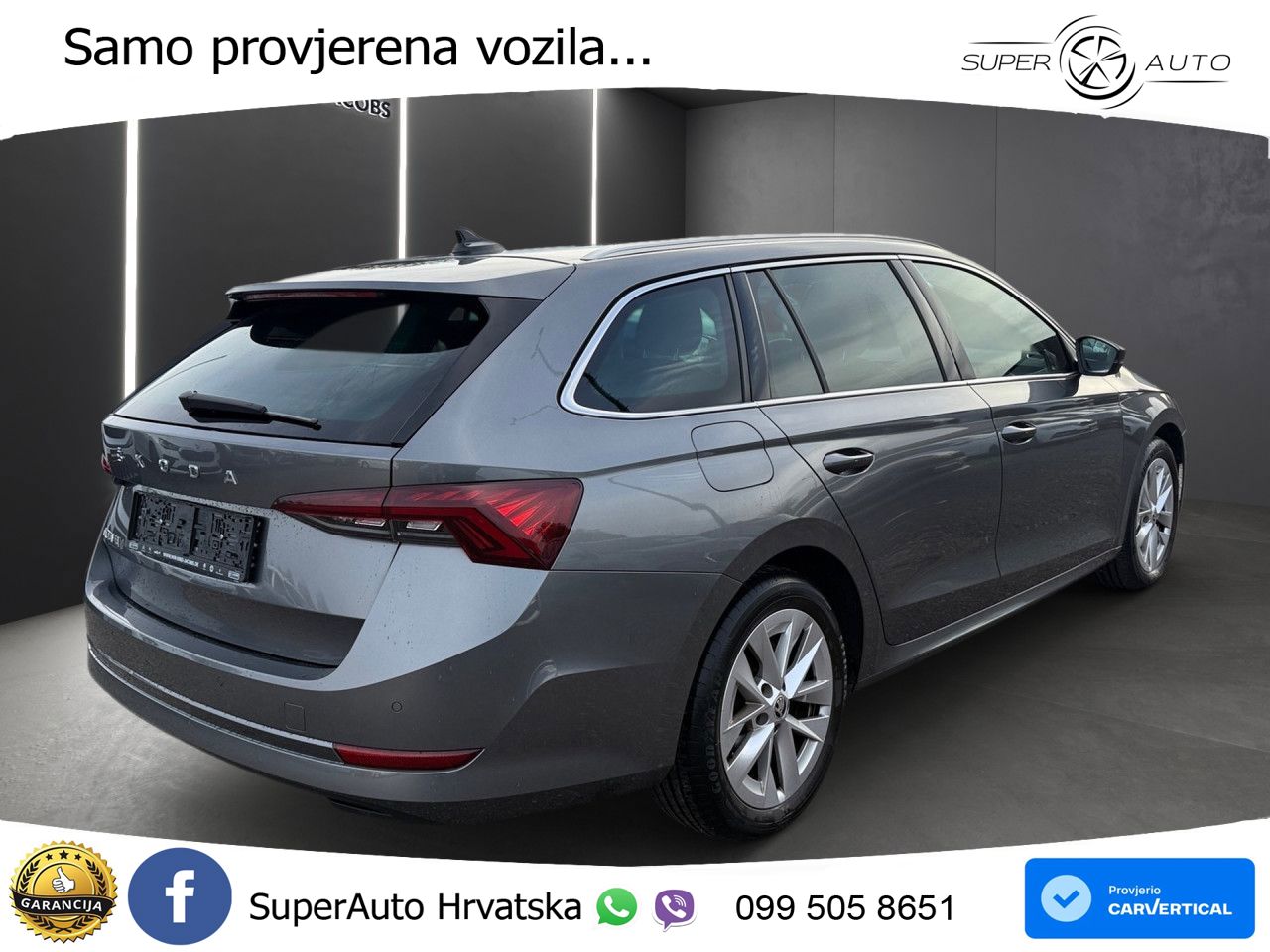 Škoda Octavia Combi 2.0 TDI (150 KS) LED+GR SJED+ACC