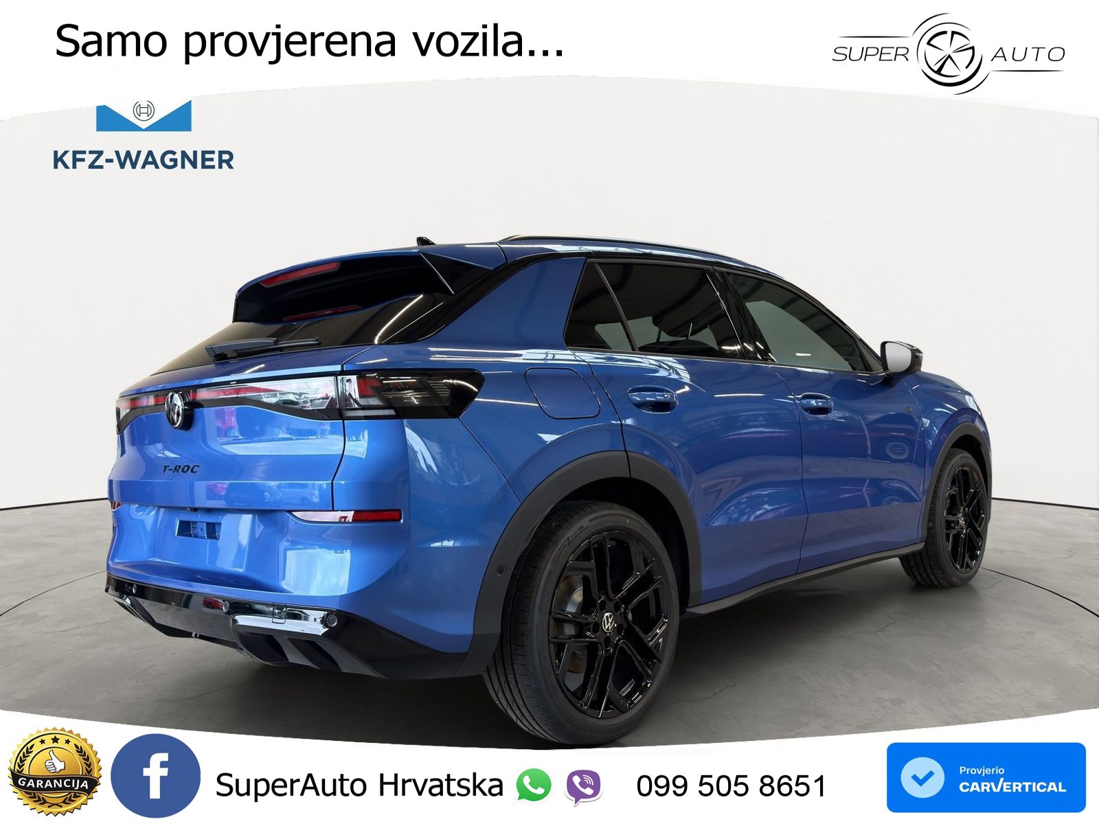 Volkswagen T-Roc 1.5 eTSI (150 KS)  DSG R-Line LED+GR SJED+ACC