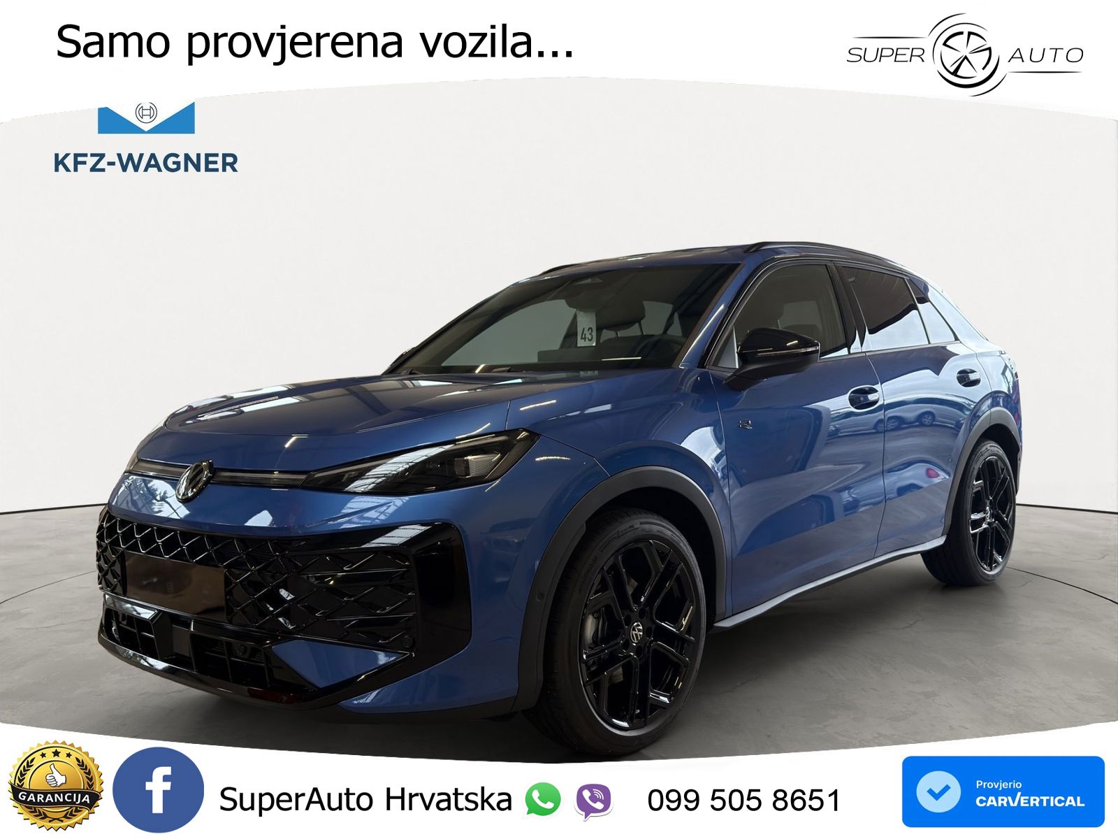 Volkswagen T-Roc 1.5 eTSI (150 KS)  DSG R-Line LED+GR SJED+ACC