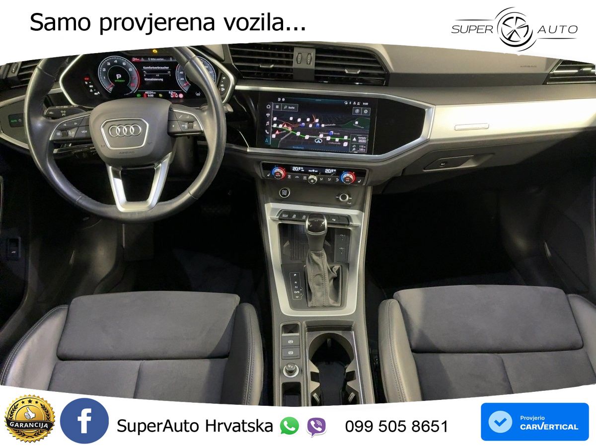 Audi Q3 Sportback 40 TFSI (190 KS) quattro S tronic S line LED+GR SJED+ACC