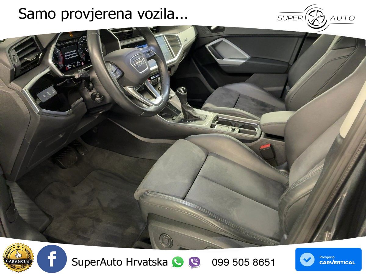 Audi Q3 Sportback 40 TFSI (190 KS) quattro S tronic S line LED+GR SJED+ACC