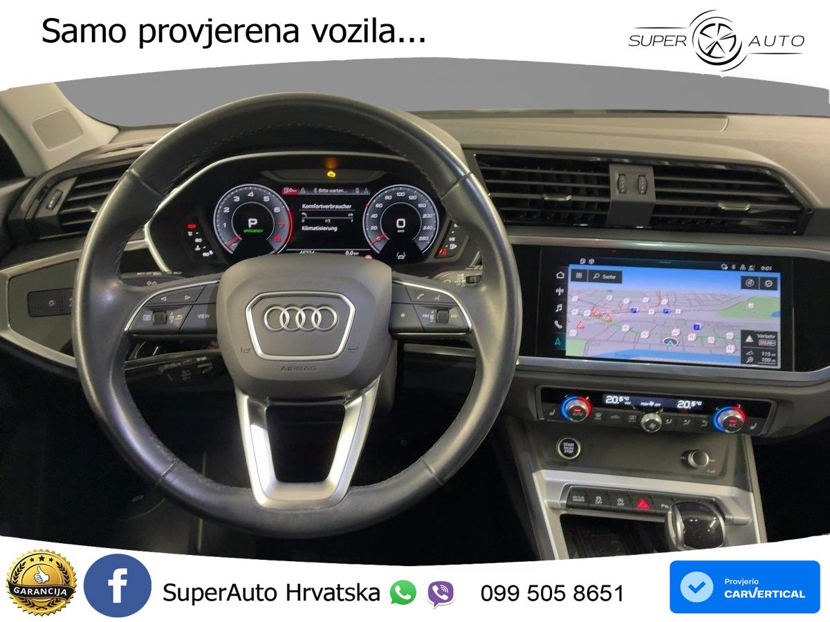 Audi Q3 Sportback 40 TFSI (190 KS) quattro S tronic S line LED+GR SJED+ACC