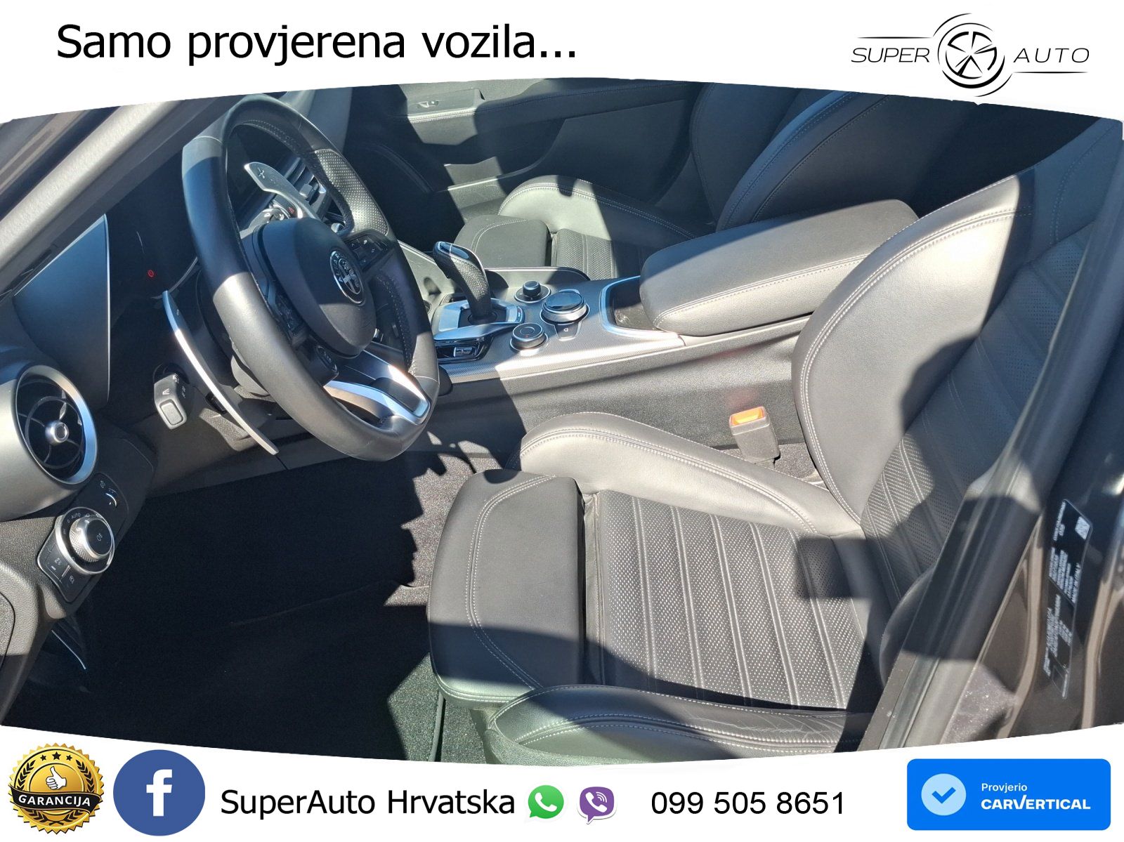 Alfa Romeo Giulia 2.0 Turbo (280 KS) AWD Automatic LED+GR SJED+ACC