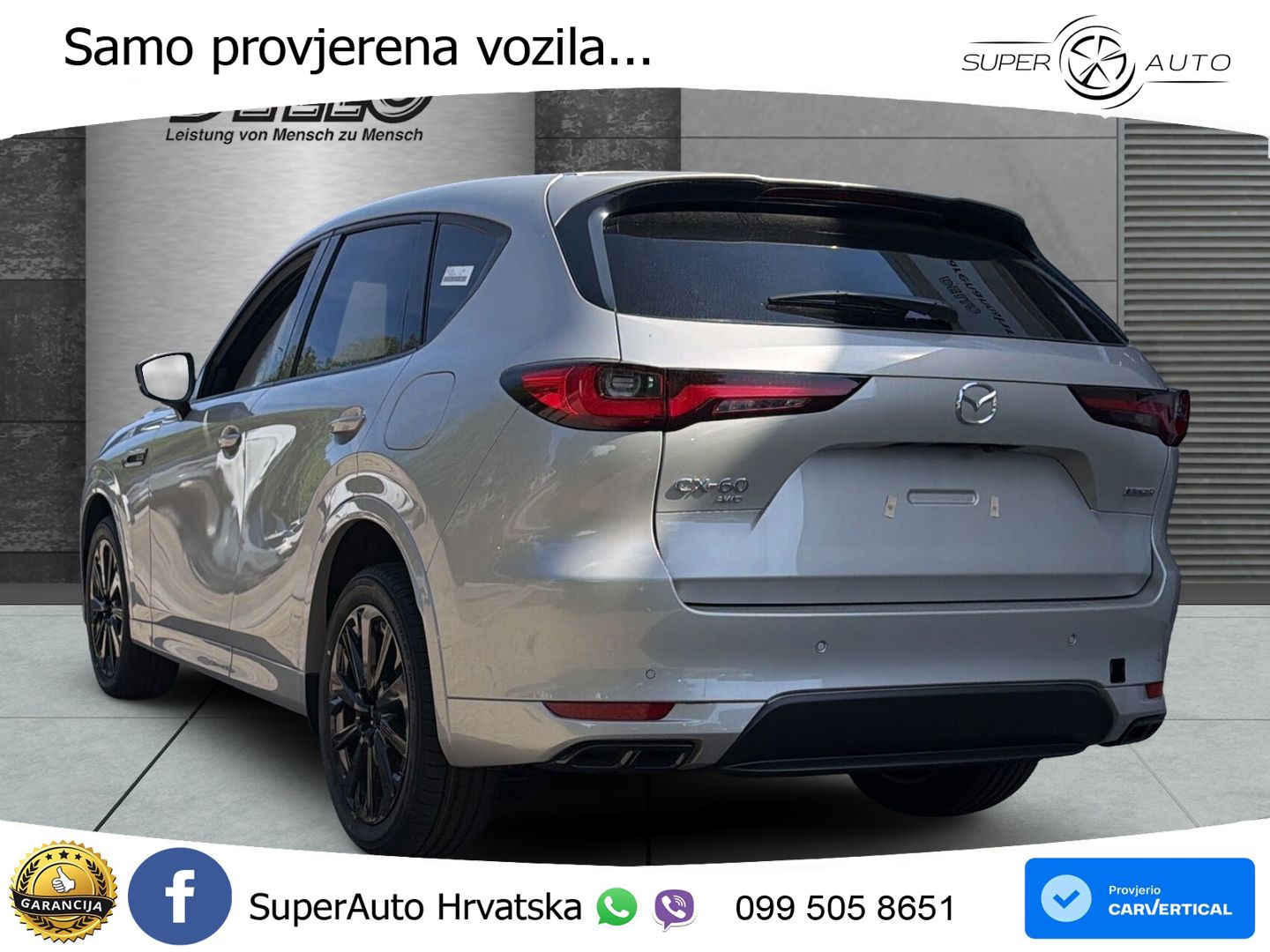 Mazda CX-60 3.3 e-Skyactiv D (254 KS) AWD Automatic MATRIX+GR SJED+KAM