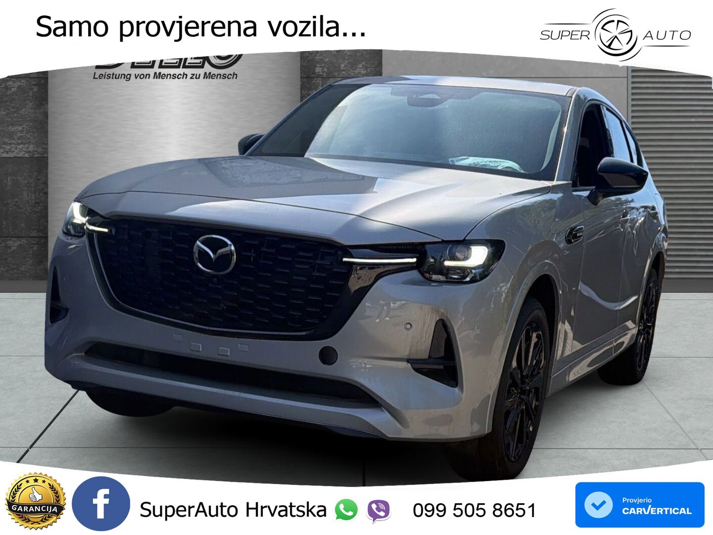 Mazda CX-60 3.3 e-Skyactiv D (254 KS) AWD Automatic MATRIX+GR SJED+KAM