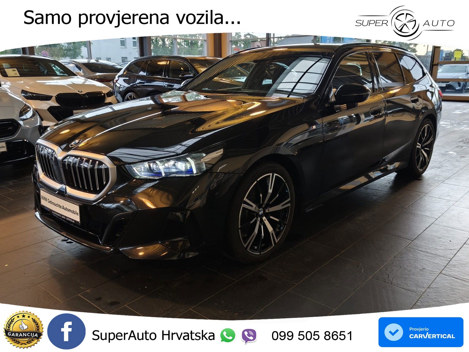 BMW 520i Touring (208 KS) Steptronic M Sport LED+GR SJED+ACC