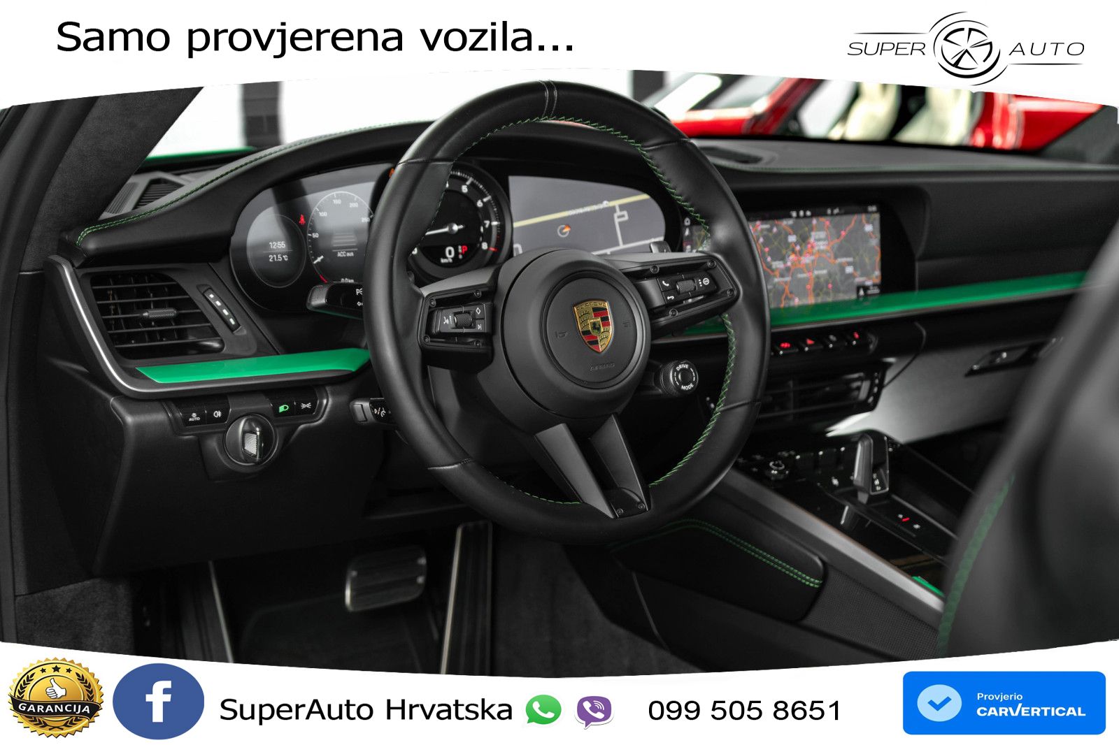 Porsche 911 Carrera S 3.0 (450 KS) PDK ZRAČNI+ACC+GR SJED+360