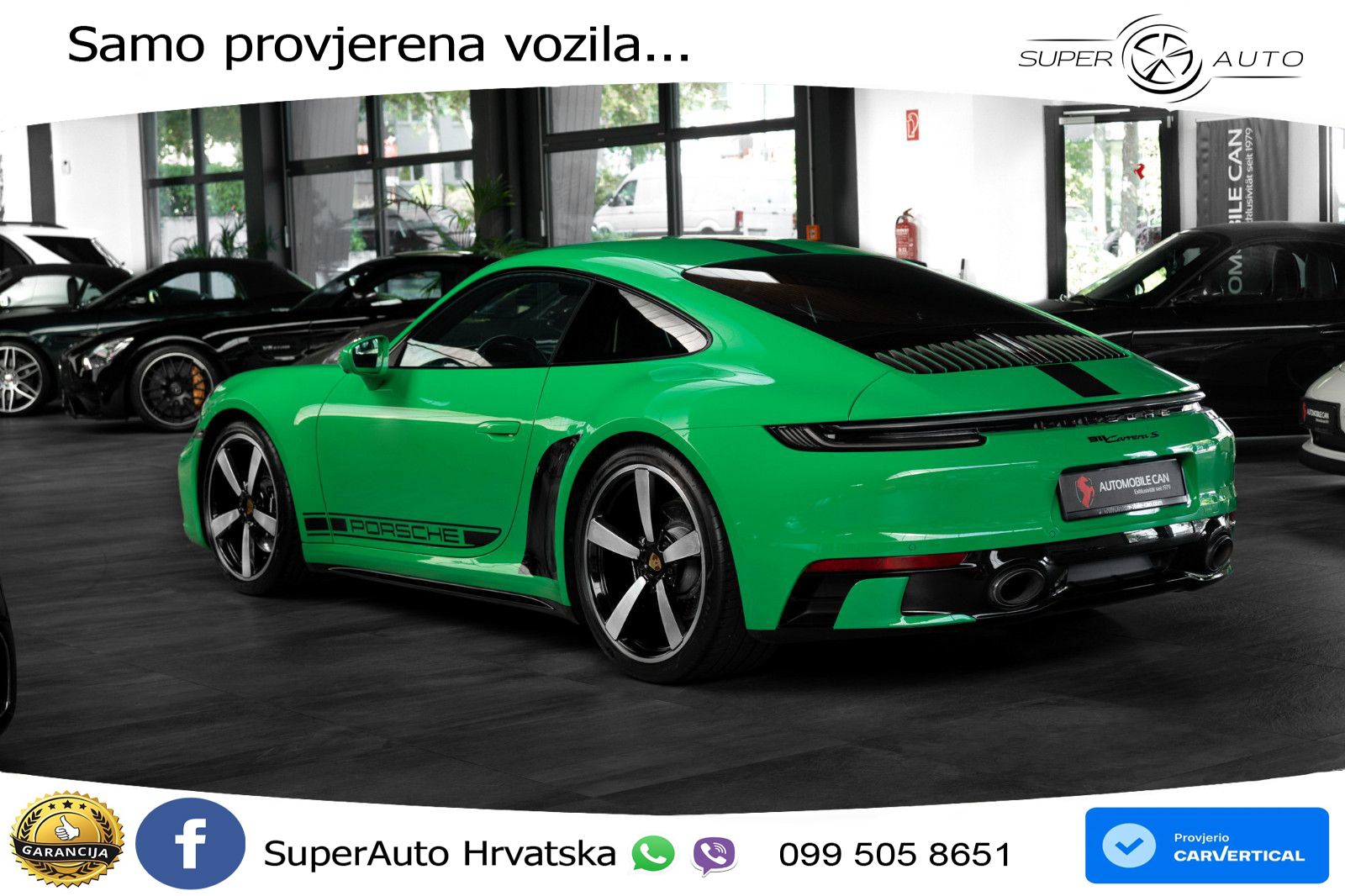 Porsche 911 Carrera S 3.0 (450 KS) PDK ZRAČNI+ACC+GR SJED+360
