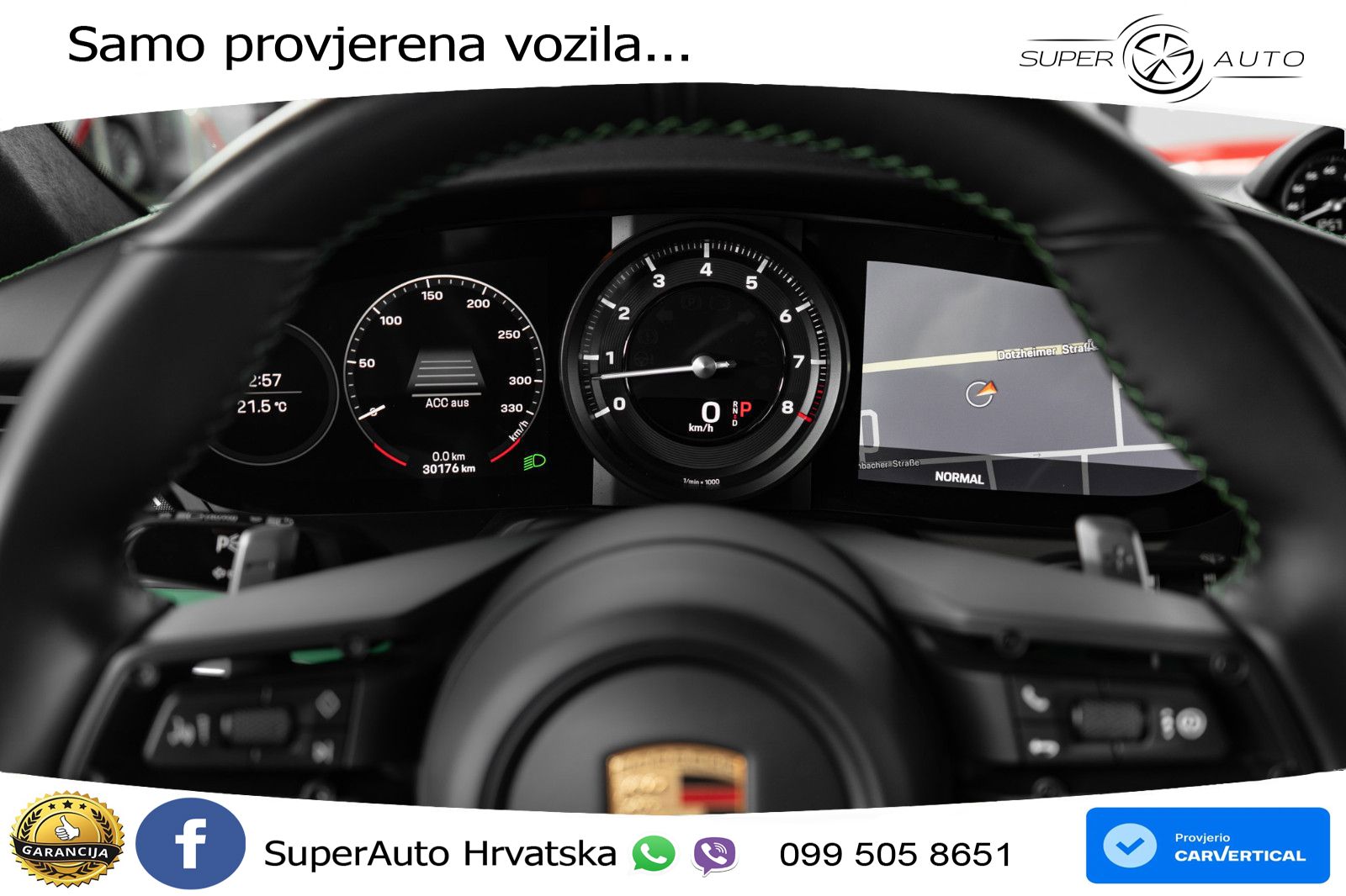 Porsche 911 Carrera S 3.0 (450 KS) PDK ZRAČNI+ACC+GR SJED+360