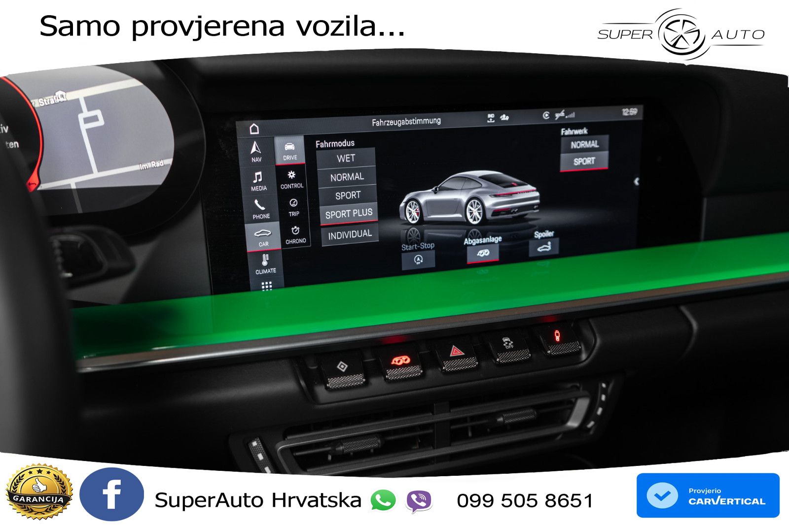 Porsche 911 Carrera S 3.0 (450 KS) PDK ZRAČNI+ACC+GR SJED+360