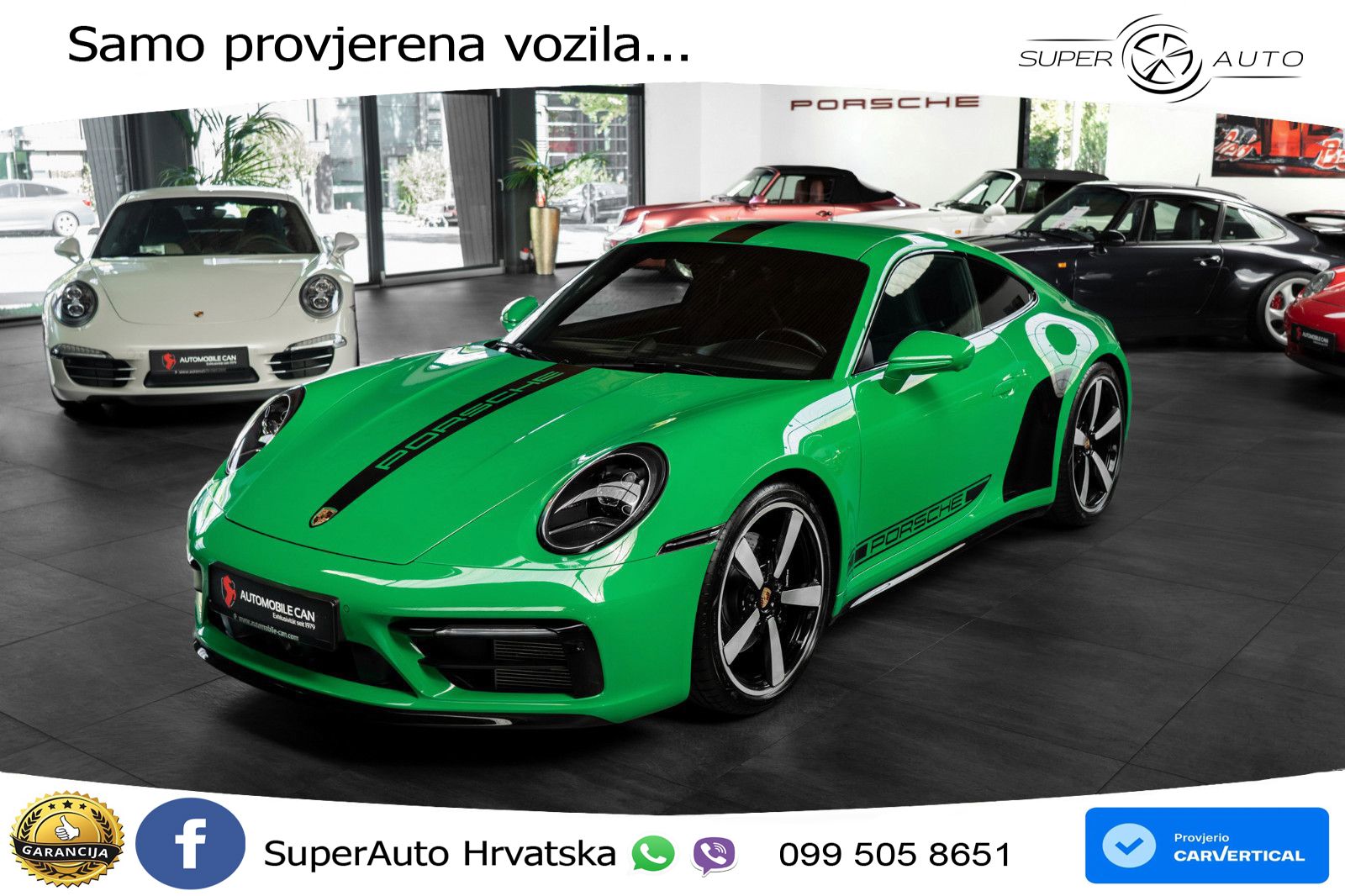 Porsche 911 Carrera S 3.0 (450 KS) PDK ZRAČNI+ACC+GR SJED+360