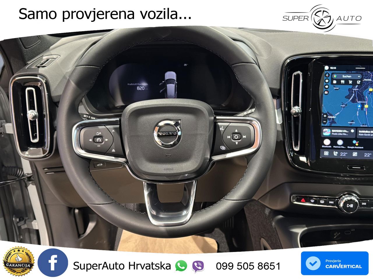 Volvo XC40 2.0 B3 163 KS Automatic LED+GR SJED+ACC