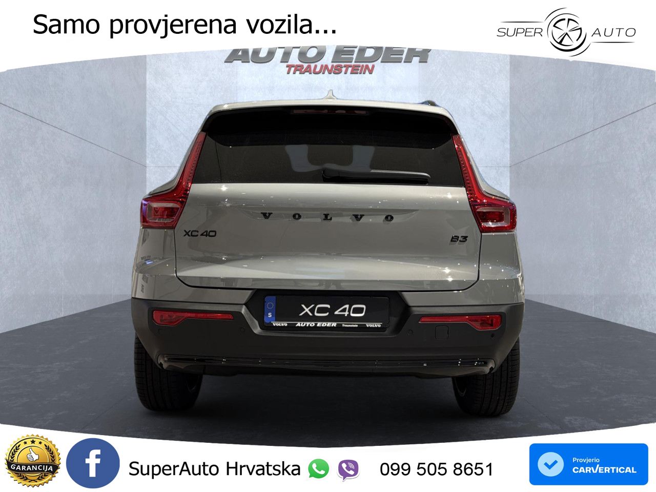 Volvo XC40 2.0 B3 163 KS Automatic LED+GR SJED+ACC
