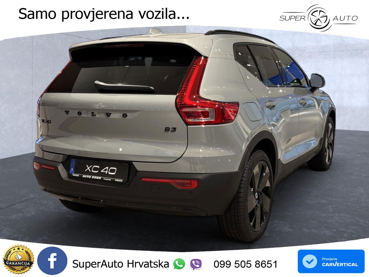 Volvo XC40 2.0 B3 163 KS Automatic LED+GR SJED+ACC