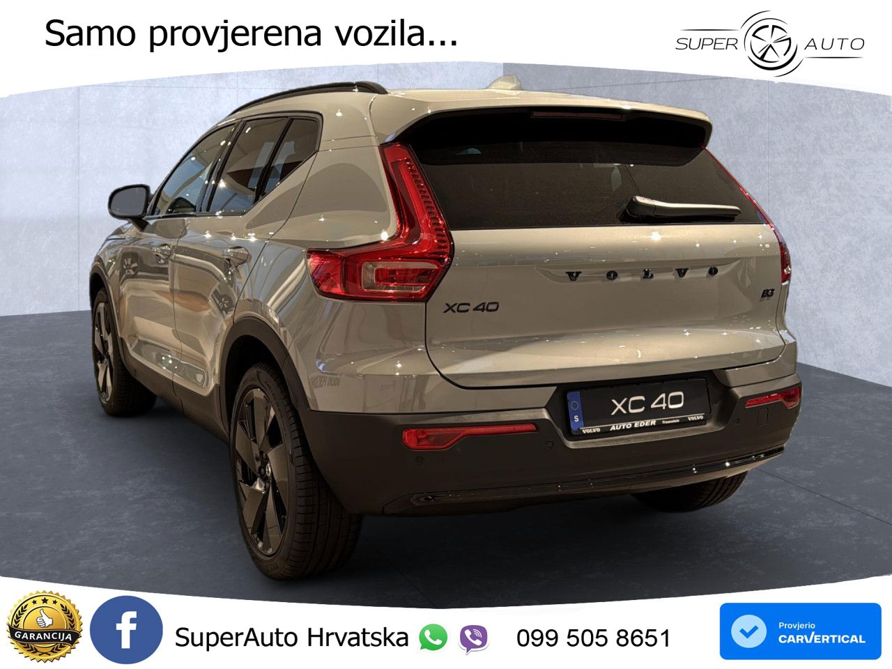 Volvo XC40 2.0 B3 163 KS Automatic LED+GR SJED+ACC