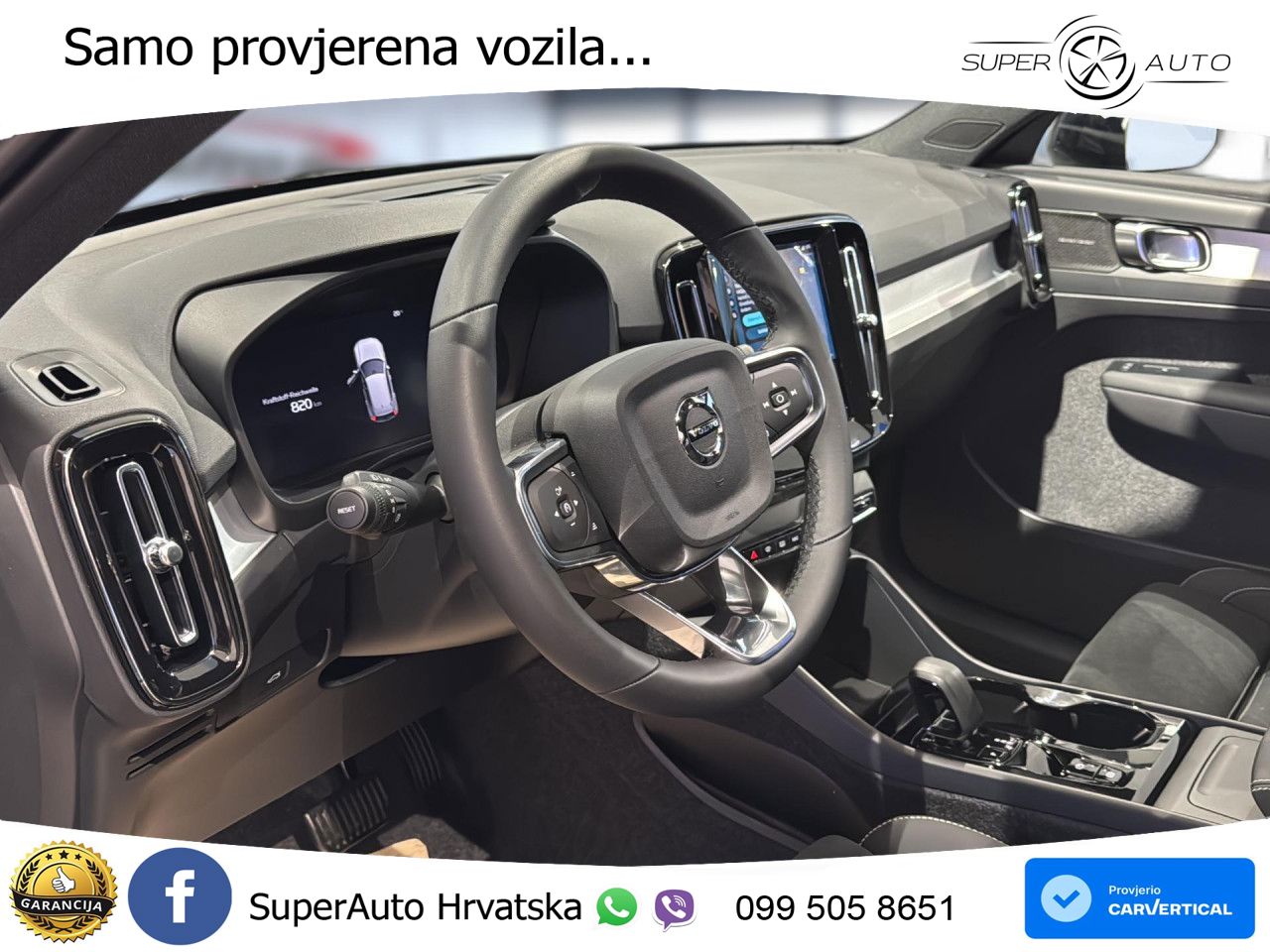 Volvo XC40 2.0 B3 163 KS Automatic LED+GR SJED+ACC