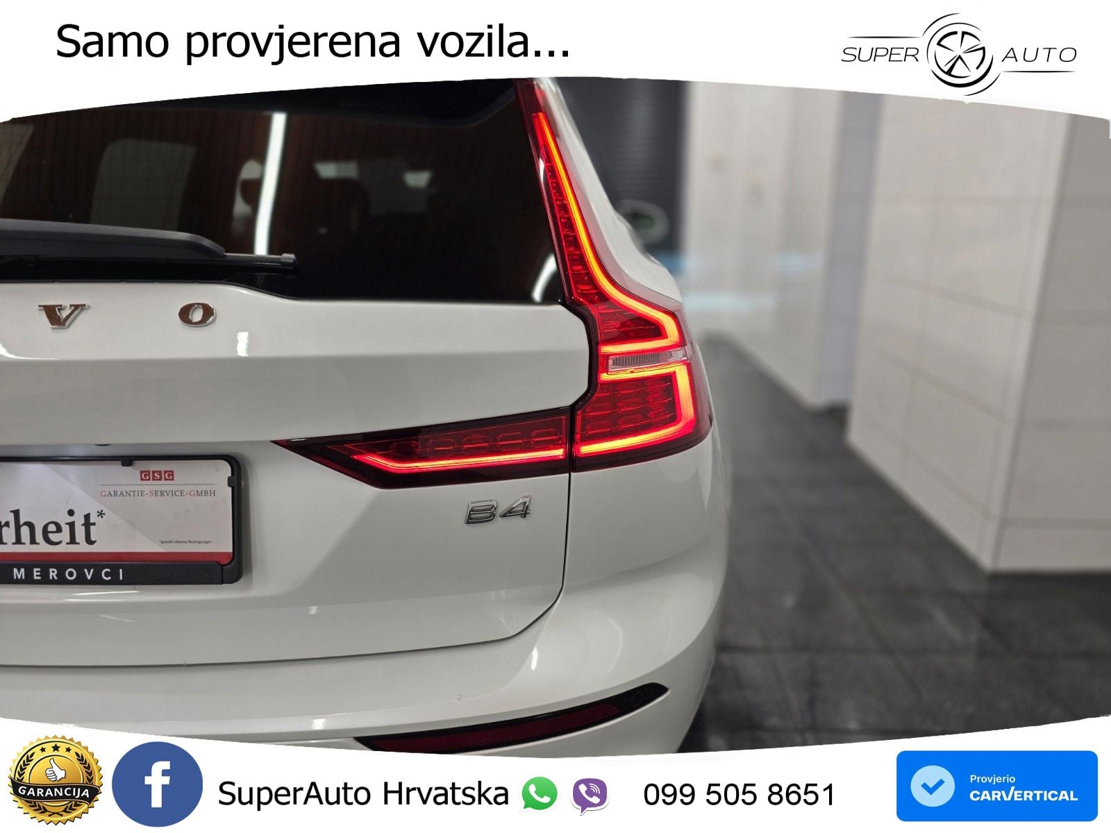 Volvo V60 2.0 B4 Diesel Geartronic LED+GR SJED+ACC