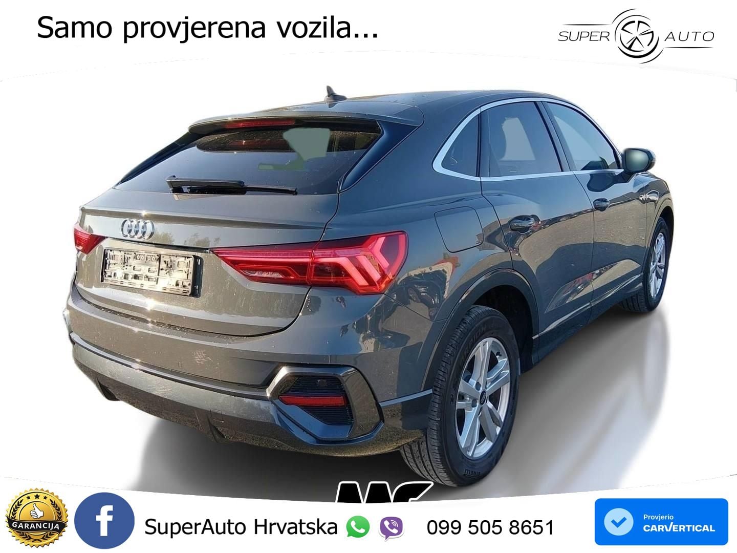 Audi Q3 Sportback 35 TDI (150 KS) LED+GR SJED+ACC